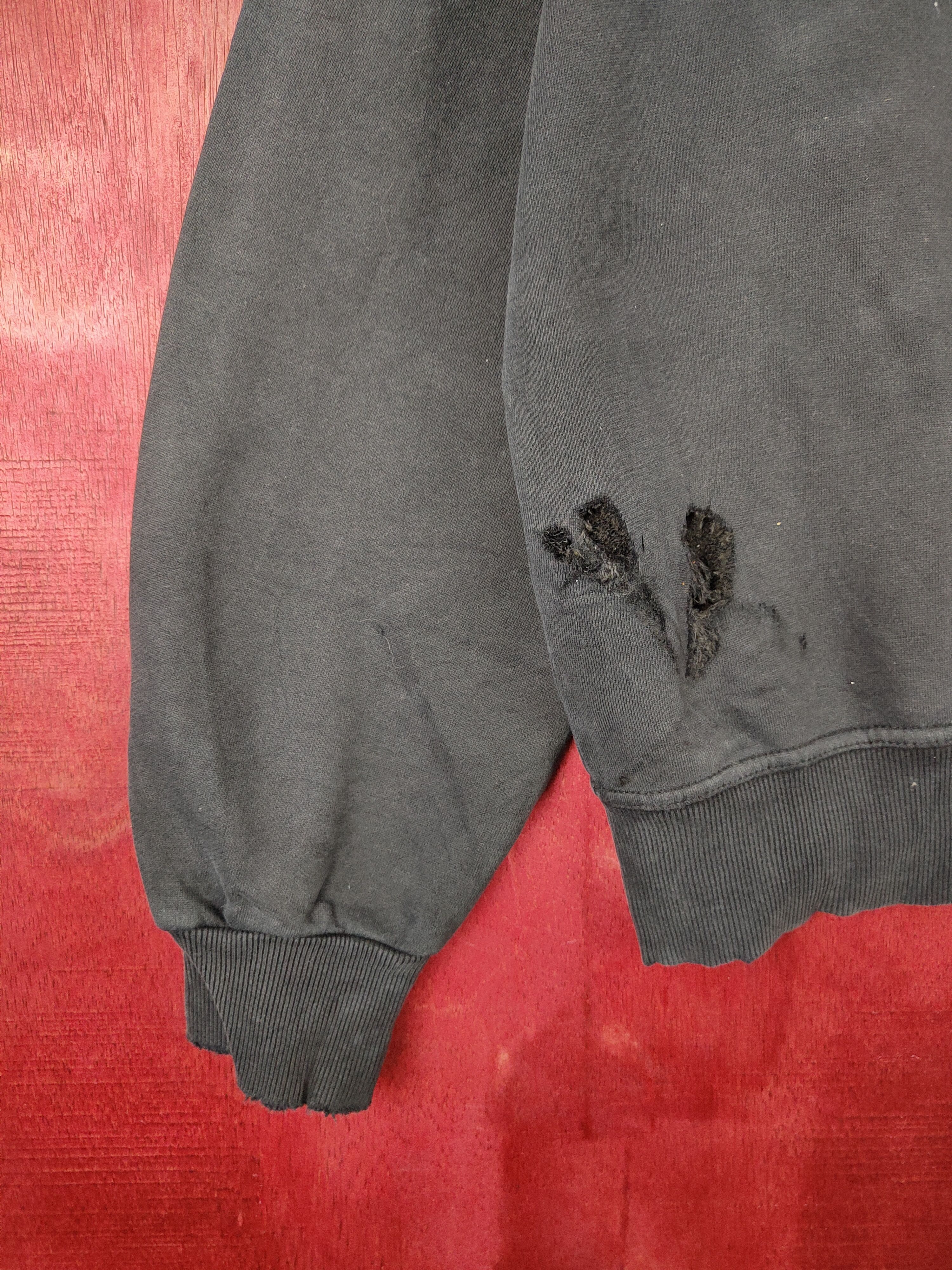 Stussy Stussy - 21 Faded Dark Blue distressed Sweatshirt #5414 DLAL Size US L / EU 52-54 / 3 - 6 Thumbnail