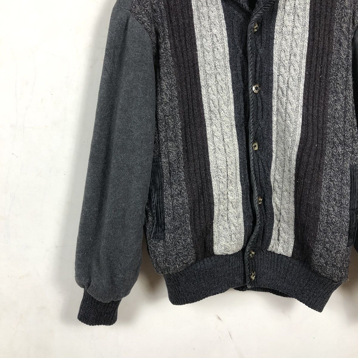 Designer × Japanese Brand CARDIGAN ARNALDO BASSINI ITALIAN Size US L / EU 52-54 / 3 - 5 Thumbnail