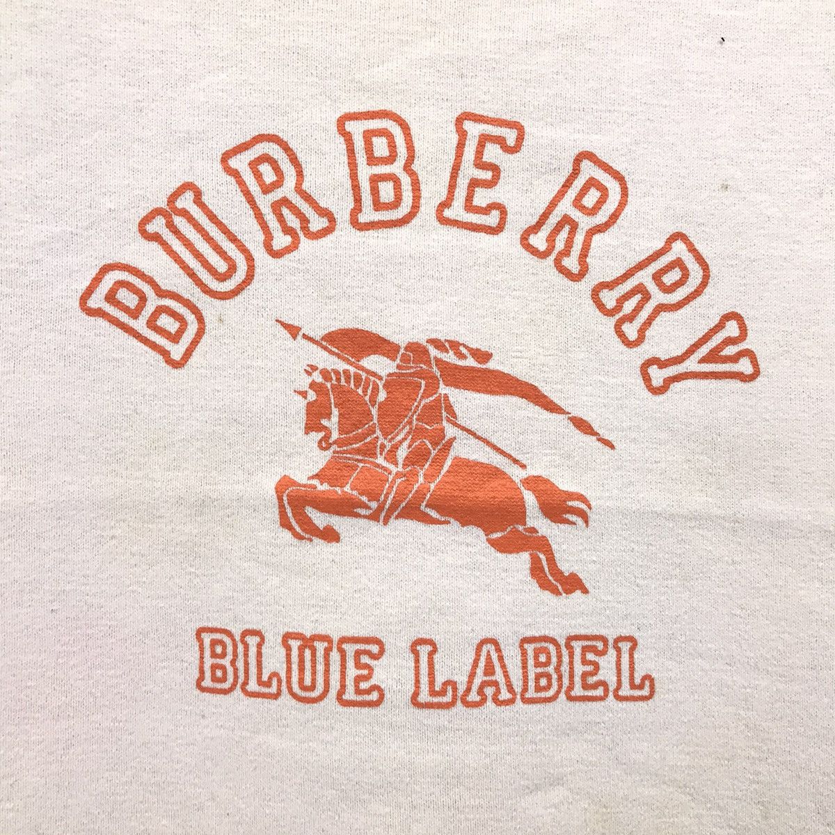 Burberry × Designer Vintage Burberry Blue Label Big Logo Tshirt Size S / US 4 / IT 40 - 2 Thumbnail