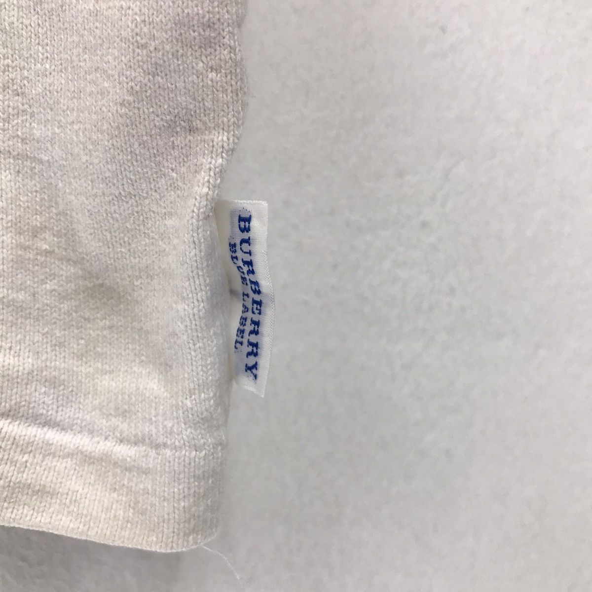 Burberry × Designer Vintage Burberry Blue Label Big Logo Tshirt Size S / US 4 / IT 40 - 4 Thumbnail