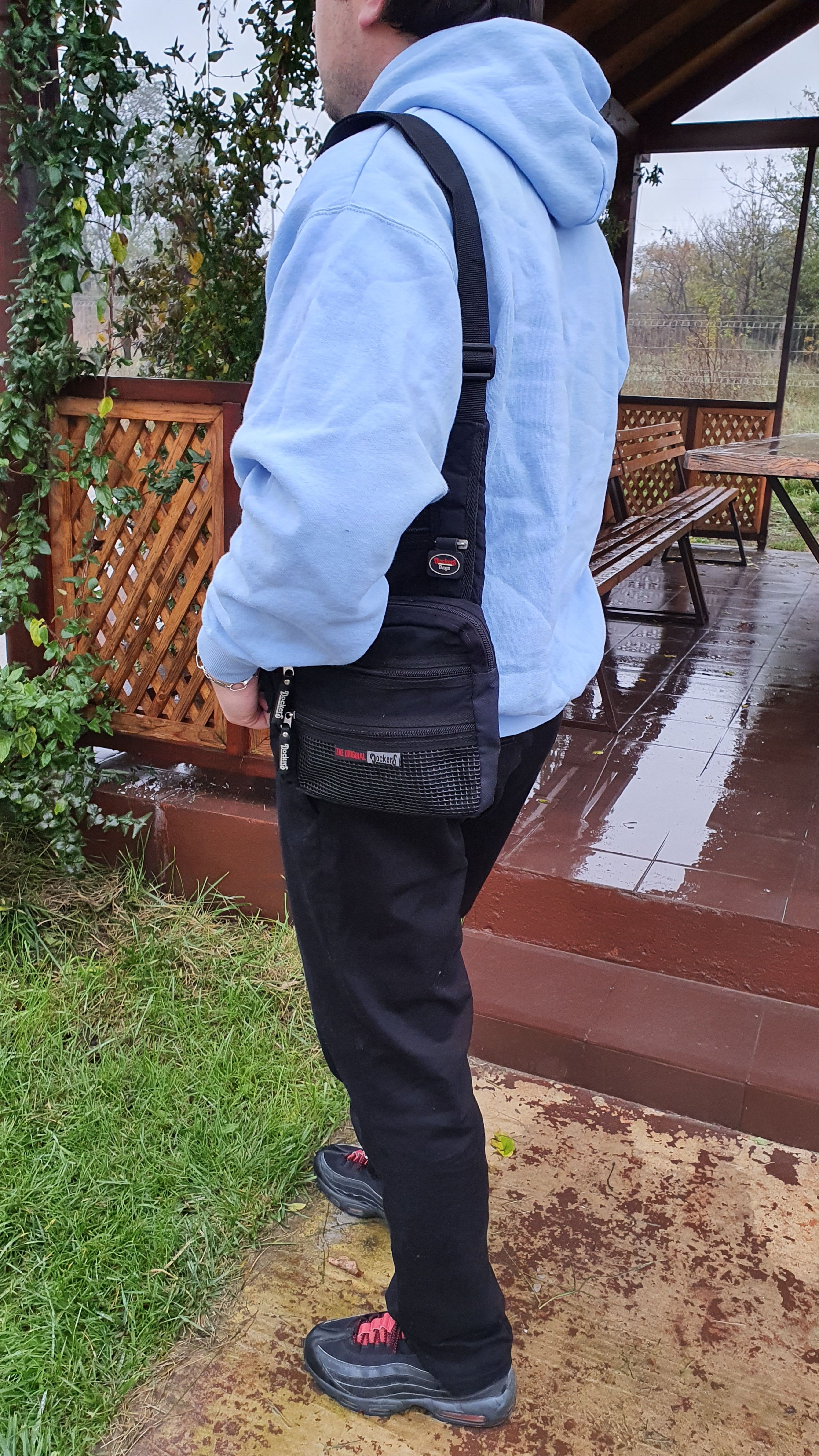 Dockers × Japanese Brand Rare Dockers Tactical Multi pockets Chest Shoulder Bag Size ONE SIZE - 3 Thumbnail