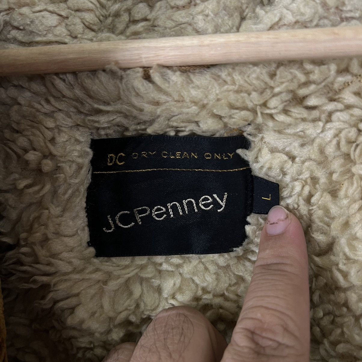 Vintage VINTAGE SURVIVAL JACKET CORDUROY MINK FUR LINING JC PENNY Size US L / EU 52-54 / 3 - 11 Thumbnail