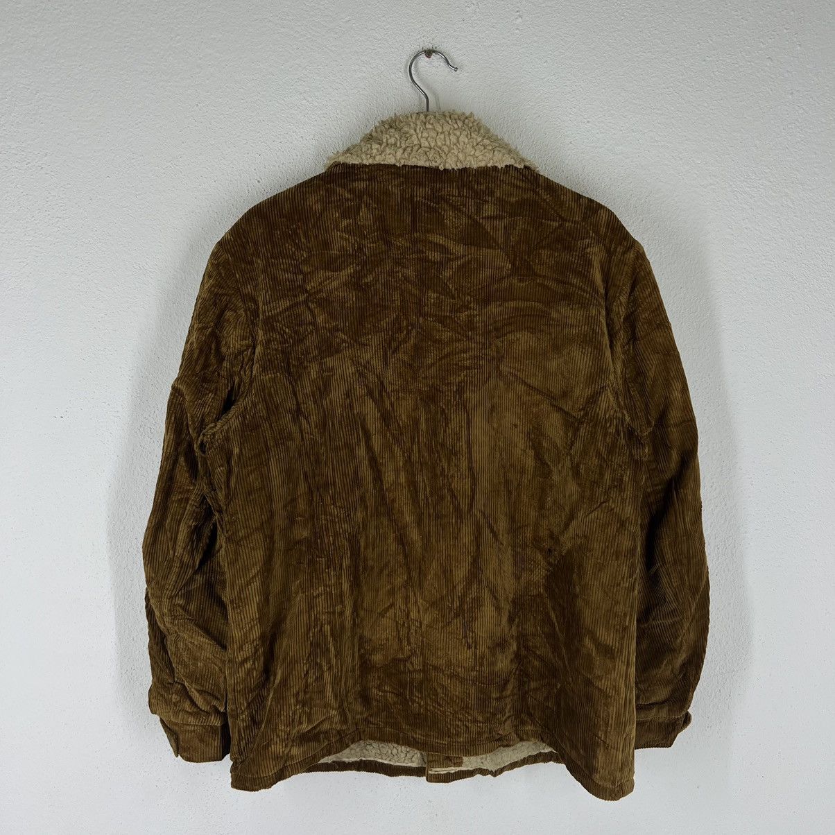 Vintage VINTAGE SURVIVAL JACKET CORDUROY MINK FUR LINING JC PENNY Size US L / EU 52-54 / 3 - 7 Thumbnail