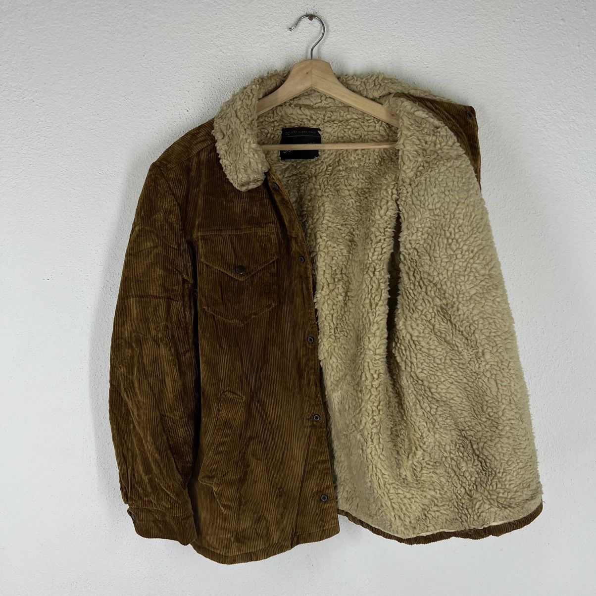 Vintage VINTAGE SURVIVAL JACKET CORDUROY MINK FUR LINING JC PENNY Size US L / EU 52-54 / 3 - 9 Thumbnail