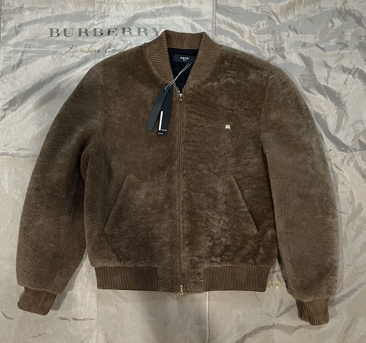 Amiri Amiri Shearling Bomber Jacket size 52 $6500 Size US L / EU 52-54 / 3 - 2 Thumbnail