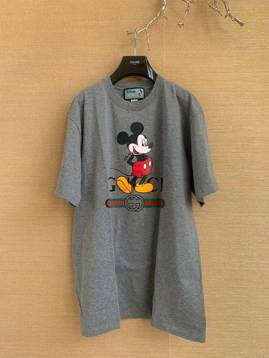 Gucci Mickey Mouse Logo Tee, SS | Grailed