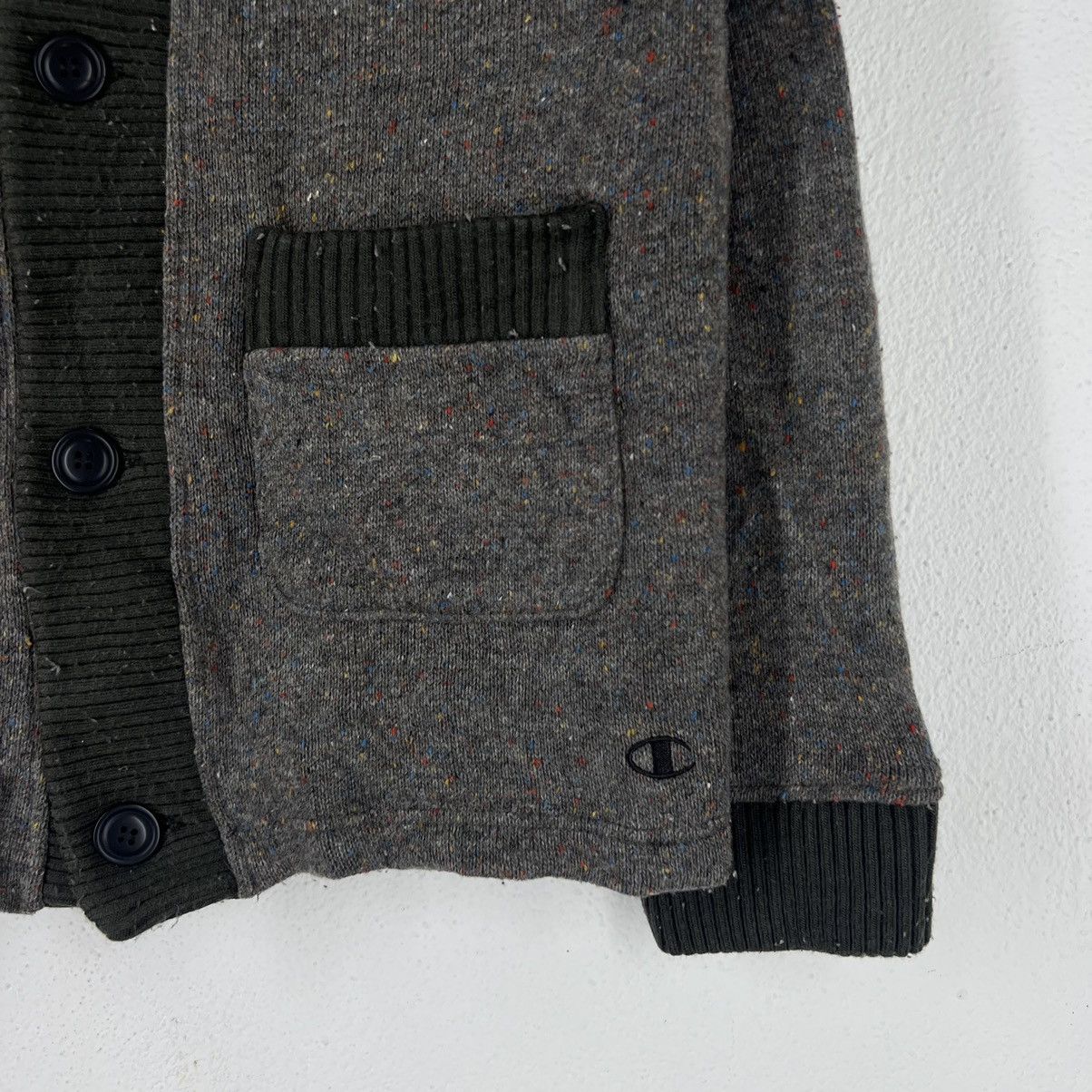 Japanese Brand VINTAGE CHAMPION LIGHT CARDIGAN STREETWEAR STYLE Size US M / EU 48-50 / 2 - 4 Thumbnail