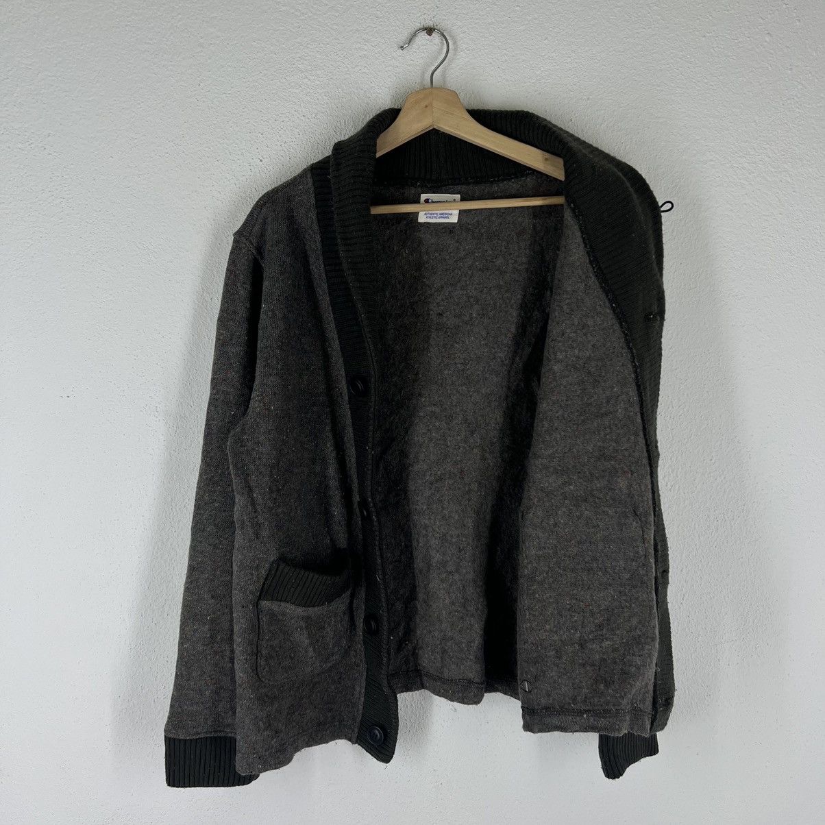 Japanese Brand VINTAGE CHAMPION LIGHT CARDIGAN STREETWEAR STYLE Size US M / EU 48-50 / 2 - 8 Thumbnail