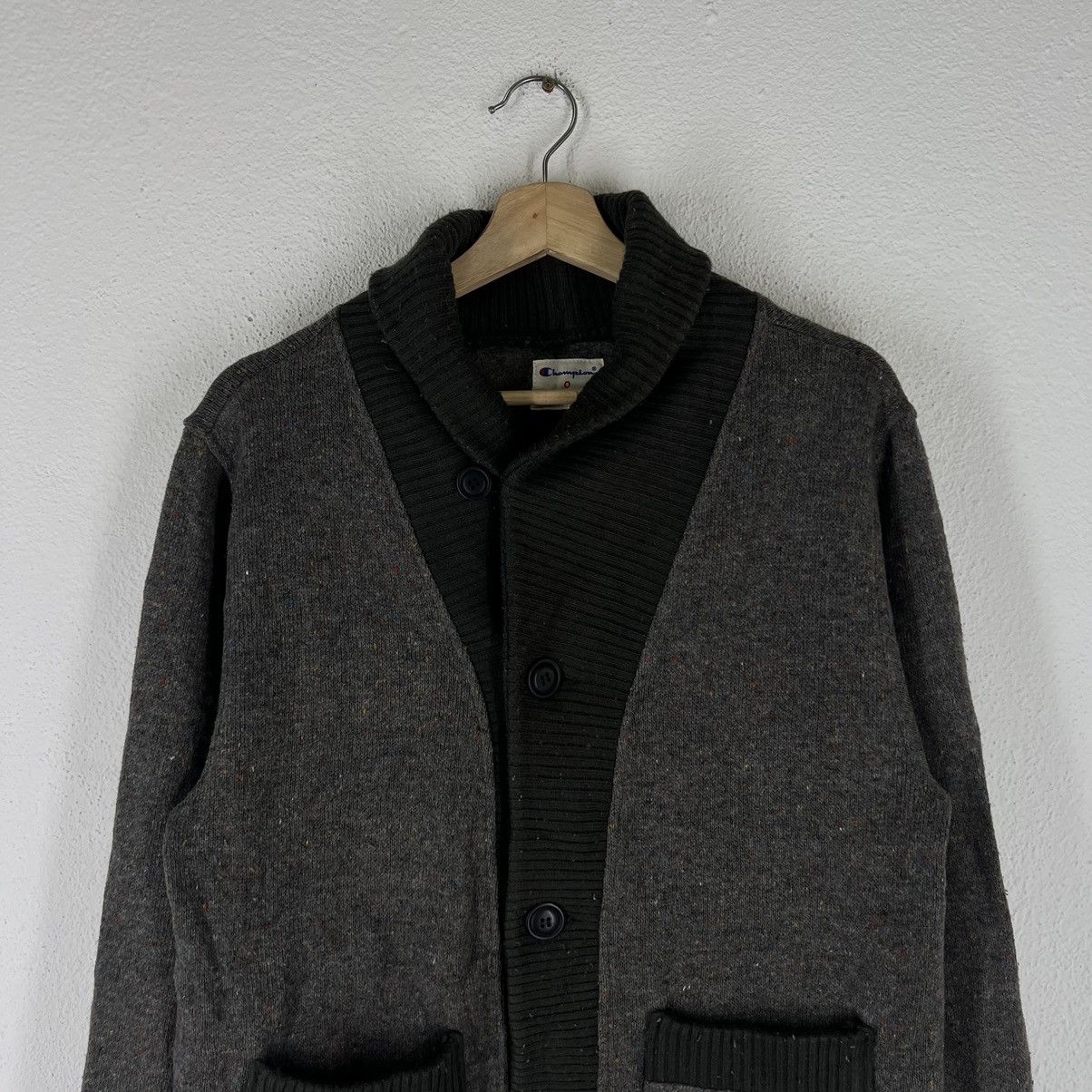 Japanese Brand VINTAGE CHAMPION LIGHT CARDIGAN STREETWEAR STYLE Size US M / EU 48-50 / 2 - 3 Thumbnail