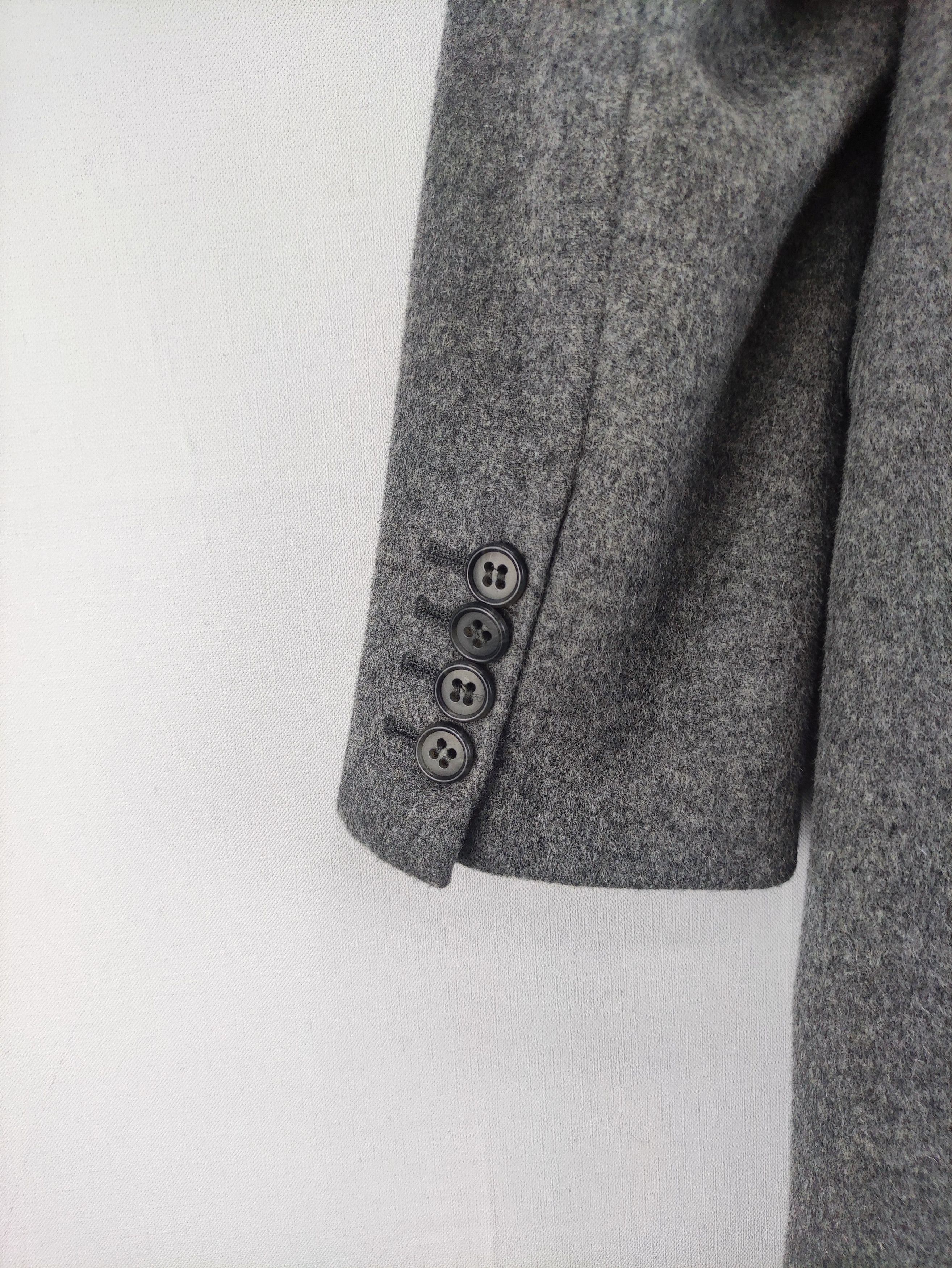 Uniqlo Vintage Uniqlo Wool Coat Jacket Size M / US 6-8 / IT 42-44 - 7 Thumbnail