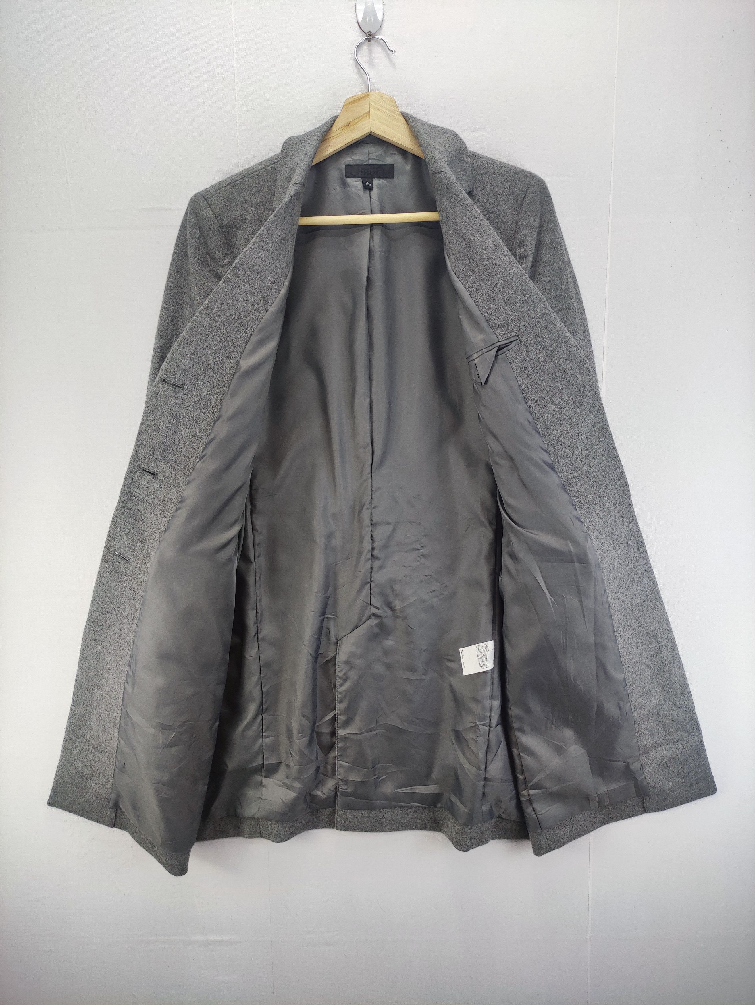 Uniqlo Vintage Uniqlo Wool Coat Jacket Size M / US 6-8 / IT 42-44 - 3 Thumbnail