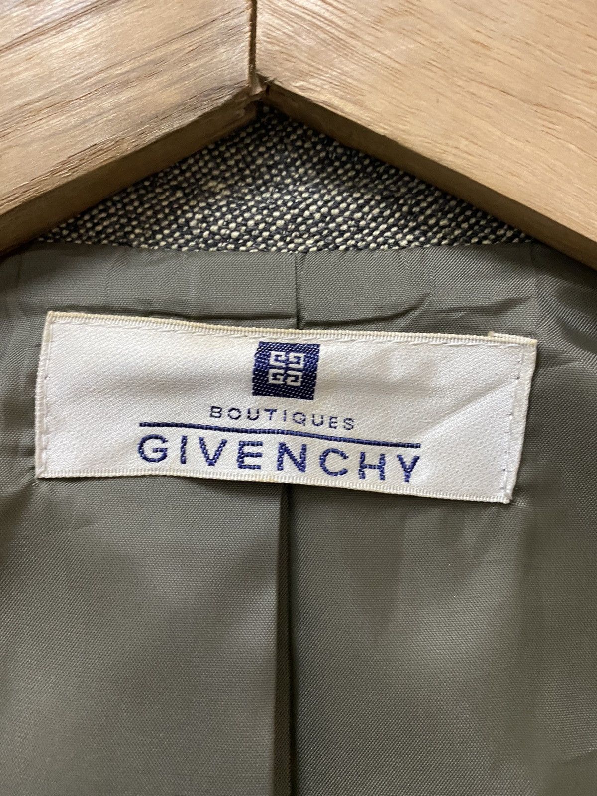 Givenchy GIVENCHY Grey Single Breast Wool Winter Blazer Coat Size US S / EU 44-46 / 1 - 9 Thumbnail