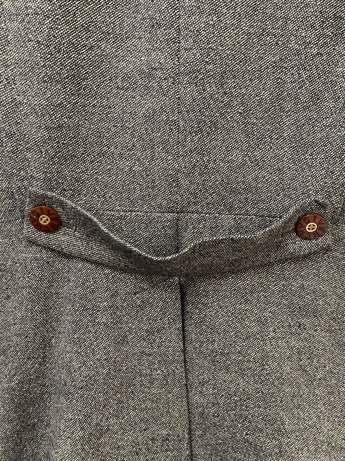 Givenchy GIVENCHY Grey Single Breast Wool Winter Blazer Coat Size US S / EU 44-46 / 1 - 15 Thumbnail