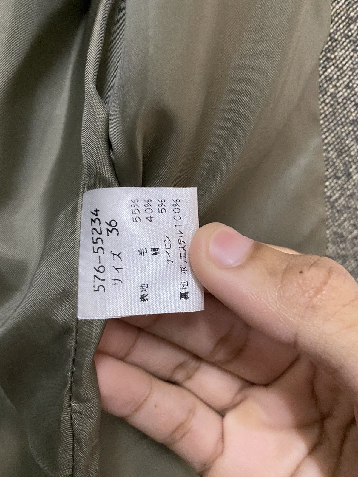 Givenchy GIVENCHY Grey Single Breast Wool Winter Blazer Coat Size US S / EU 44-46 / 1 - 10 Thumbnail