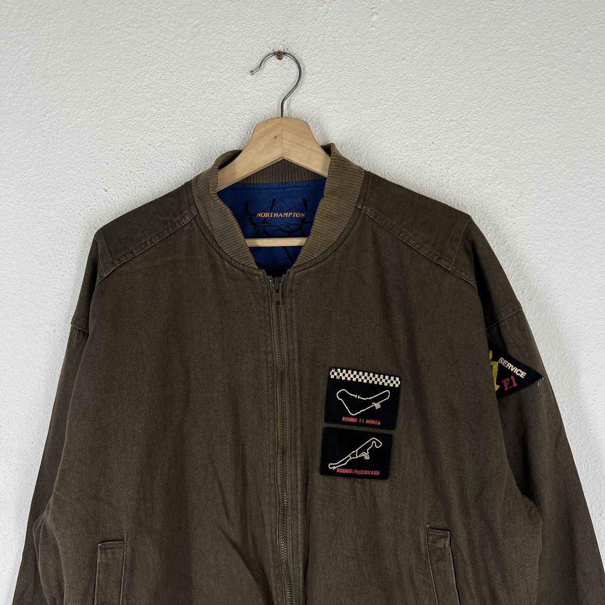 Japanese Brand VINTAGE BOMBER JACKET JAPAN RACING BIG LOGO LINING Size US M / EU 48-50 / 2 - 3 Thumbnail