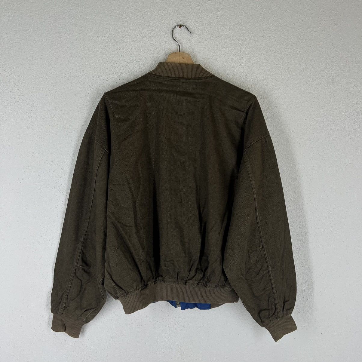 Japanese Brand VINTAGE BOMBER JACKET JAPAN RACING BIG LOGO LINING Size US M / EU 48-50 / 2 - 6 Thumbnail