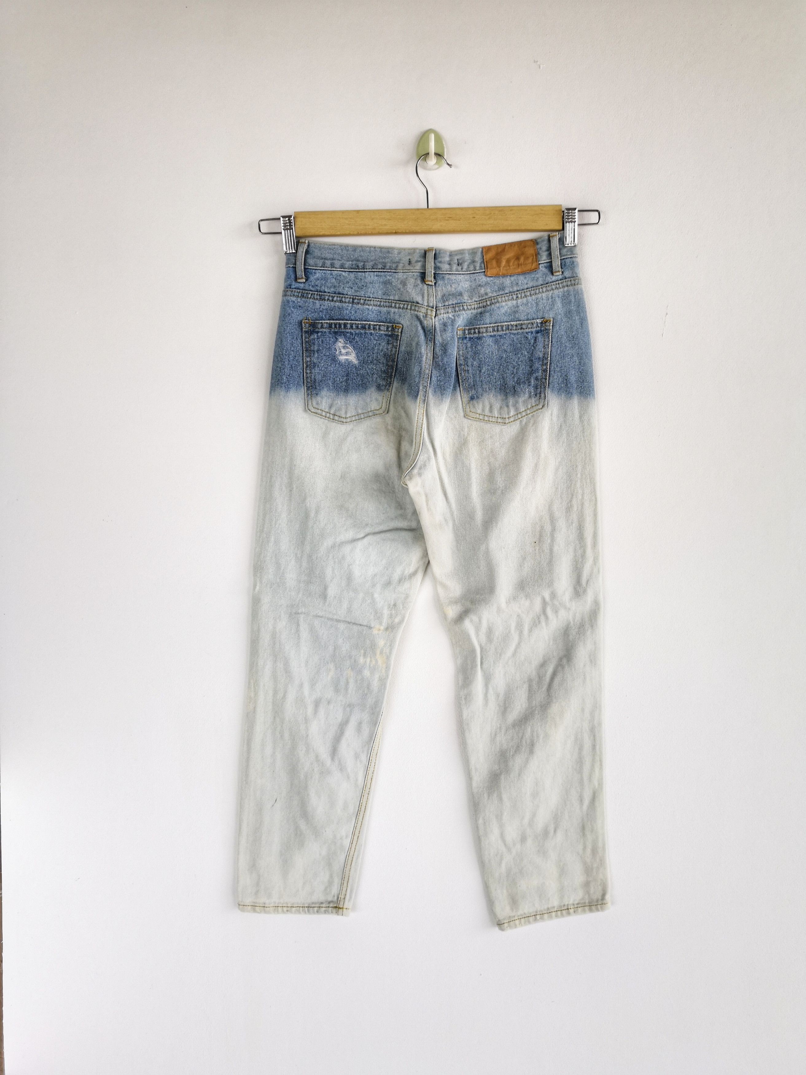 Japanese Brand Vintage Y2K Yellow Earth Jeans Distressed Japanese Denim Size 28" / US 6 / IT 42 - 2 Thumbnail