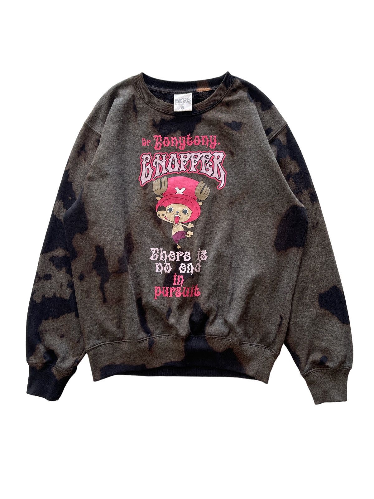 One Piece Vintage Tony Chopper One Piece Black Bleach Sweatshirts Size US L / EU 52-54 / 3 - 1 Thumbnail