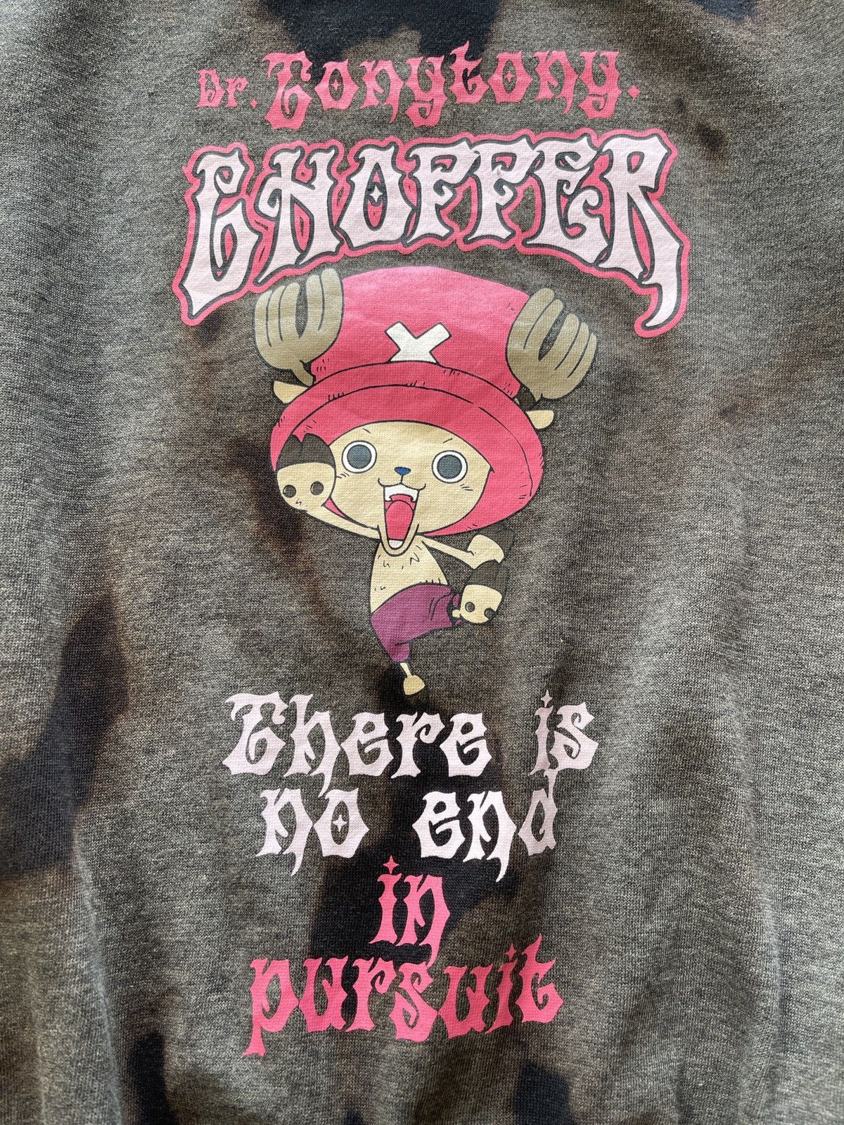 One Piece Vintage Tony Chopper One Piece Black Bleach Sweatshirts Size US L / EU 52-54 / 3 - 9 Thumbnail
