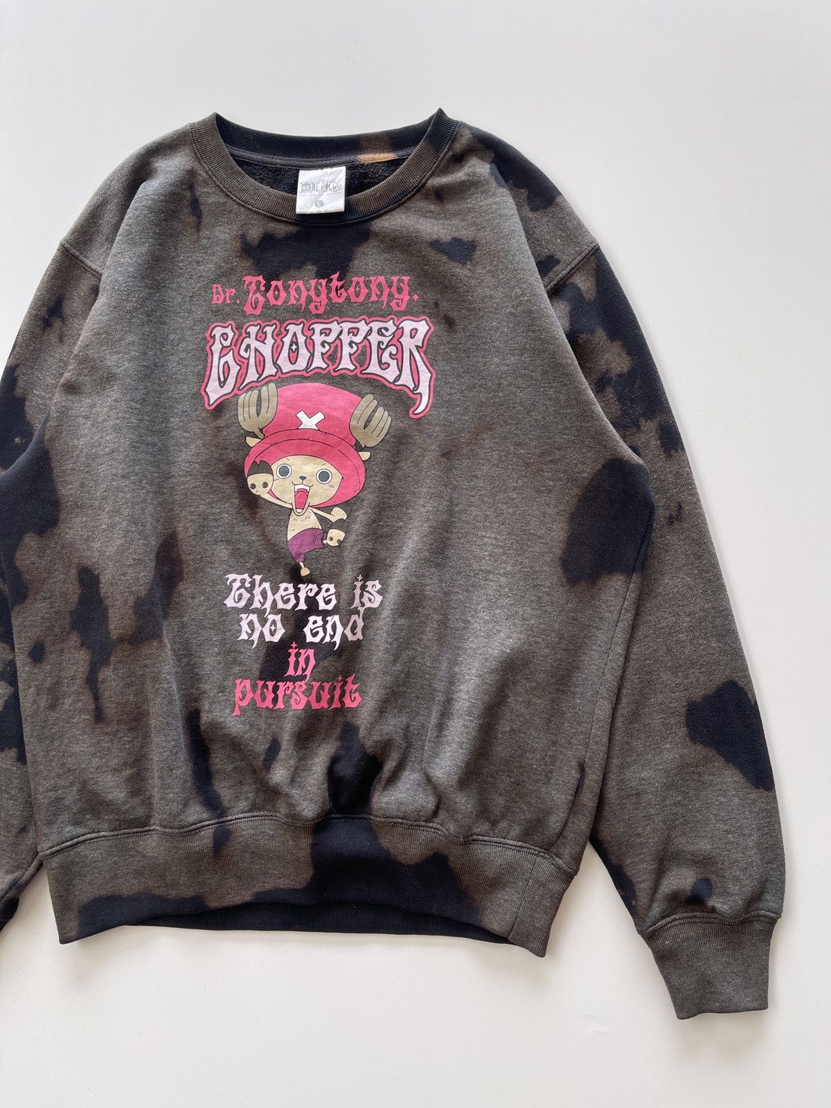 One Piece Vintage Tony Chopper One Piece Black Bleach Sweatshirts Size US L / EU 52-54 / 3 - 6 Thumbnail