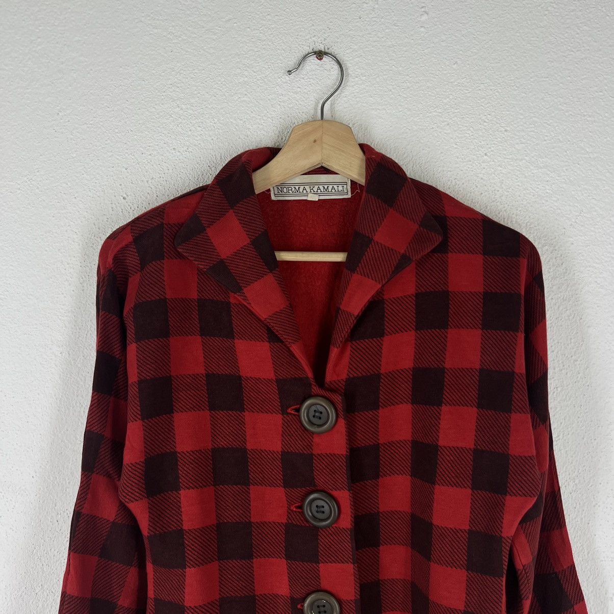 Japanese Brand VINTAGE NORMA KAMALI TARTAN DESIGN PUNK STYLE JACKET Size US M / EU 48-50 / 2 - 2 Thumbnail