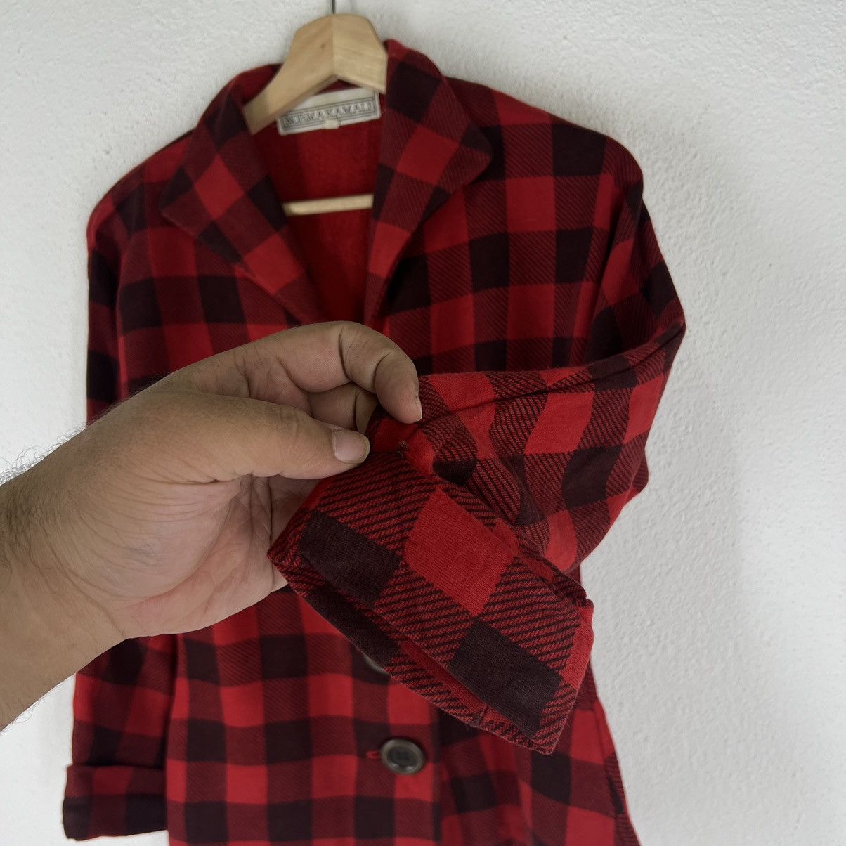 Japanese Brand VINTAGE NORMA KAMALI TARTAN DESIGN PUNK STYLE JACKET Size US M / EU 48-50 / 2 - 6 Thumbnail