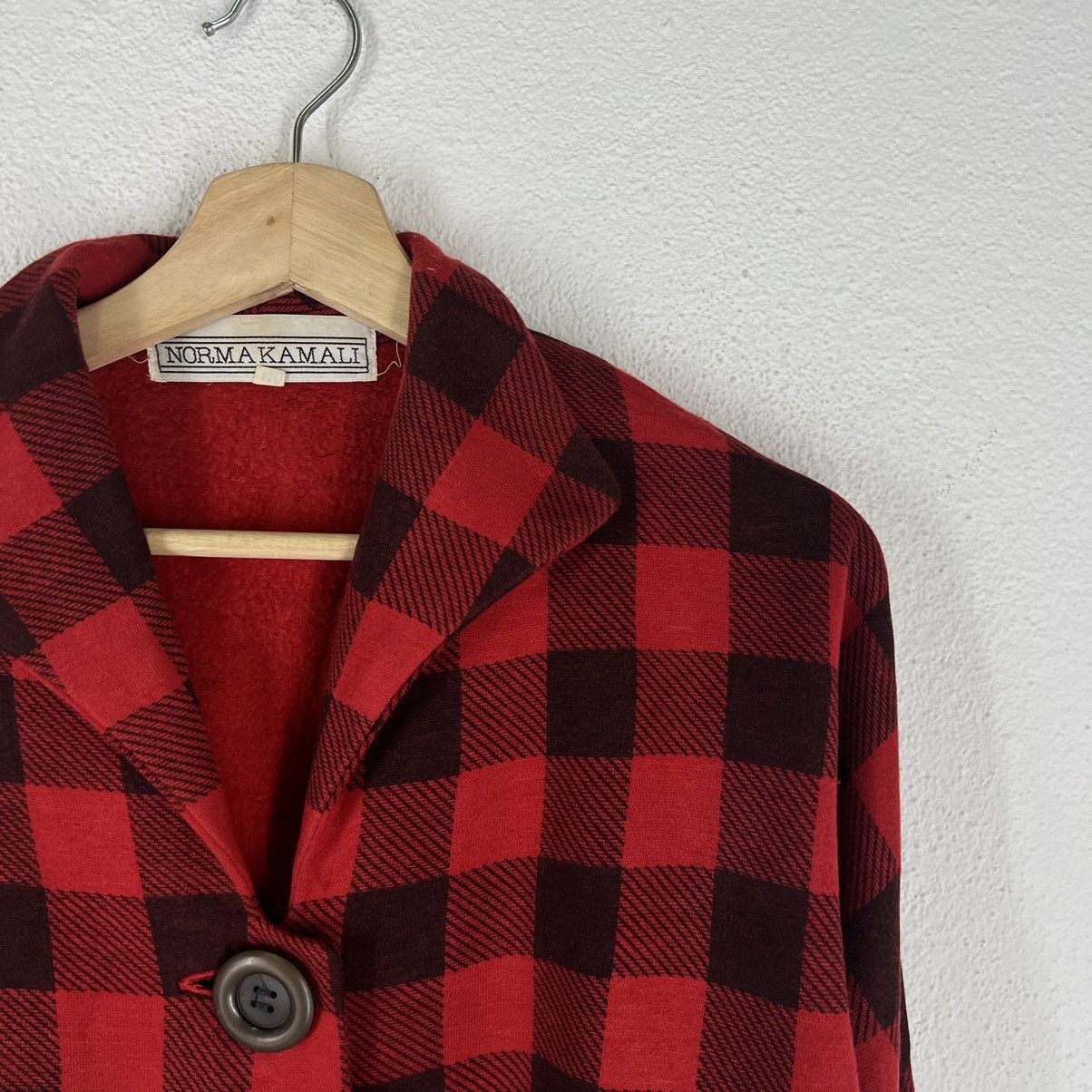Japanese Brand VINTAGE NORMA KAMALI TARTAN DESIGN PUNK STYLE JACKET Size US M / EU 48-50 / 2 - 5 Thumbnail