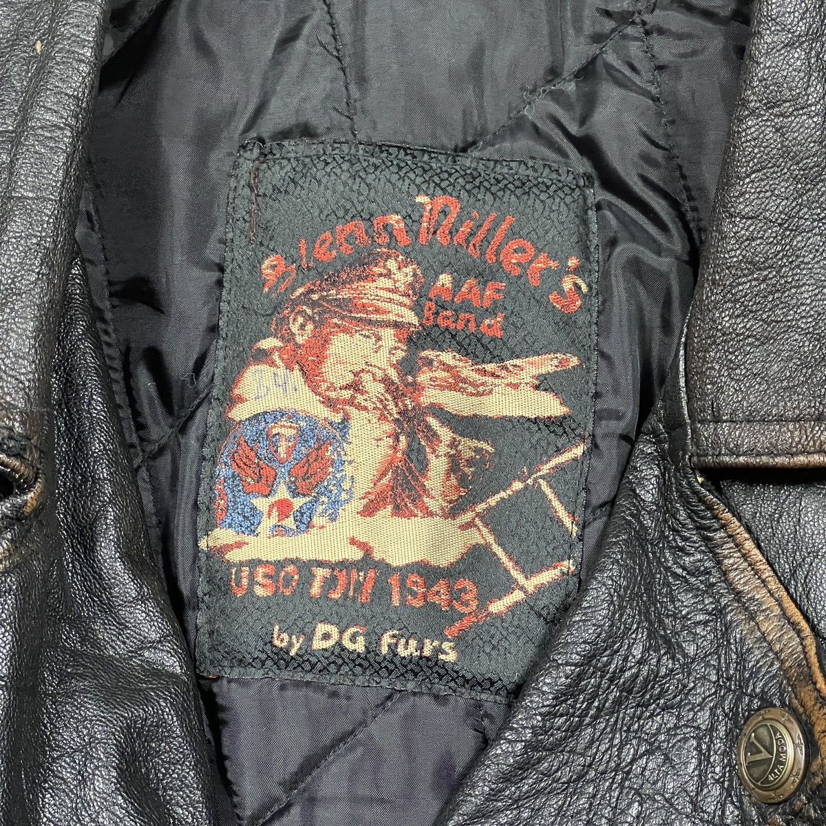 Vintage Vintage Leather Jacket Brown Biker Motor Ramones Size US XL / EU 56 / 4 - 4 Thumbnail