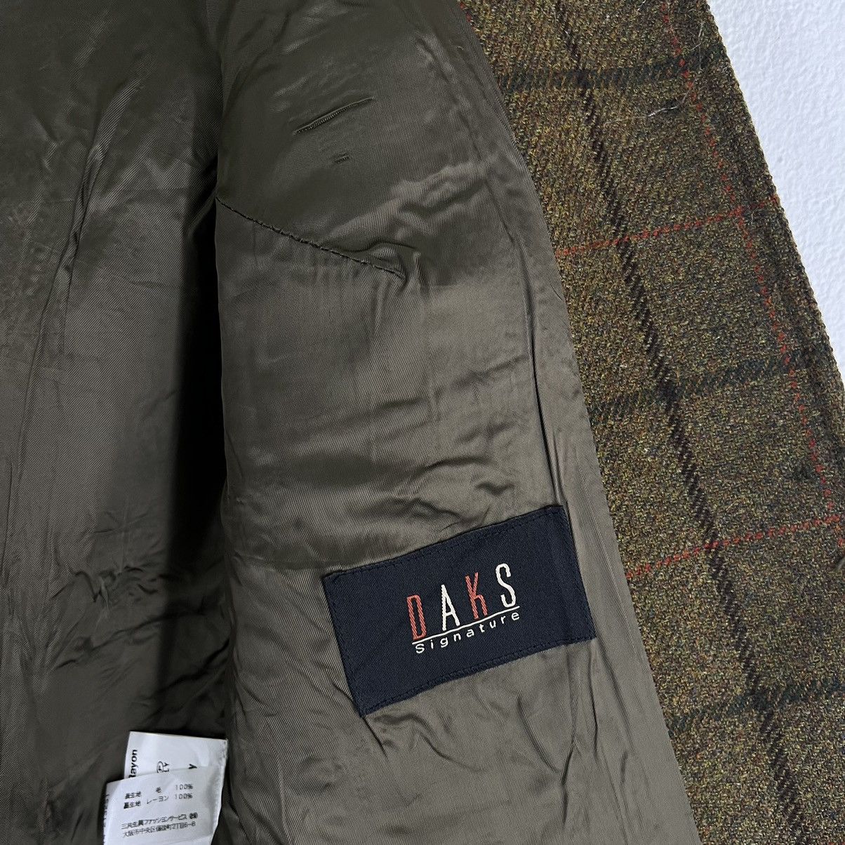 Japanese Brand VINTAGE WOOL JACKET TARTAN DESIGN DARKS LONDON Size US S / EU 44-46 / 1 - 10 Thumbnail