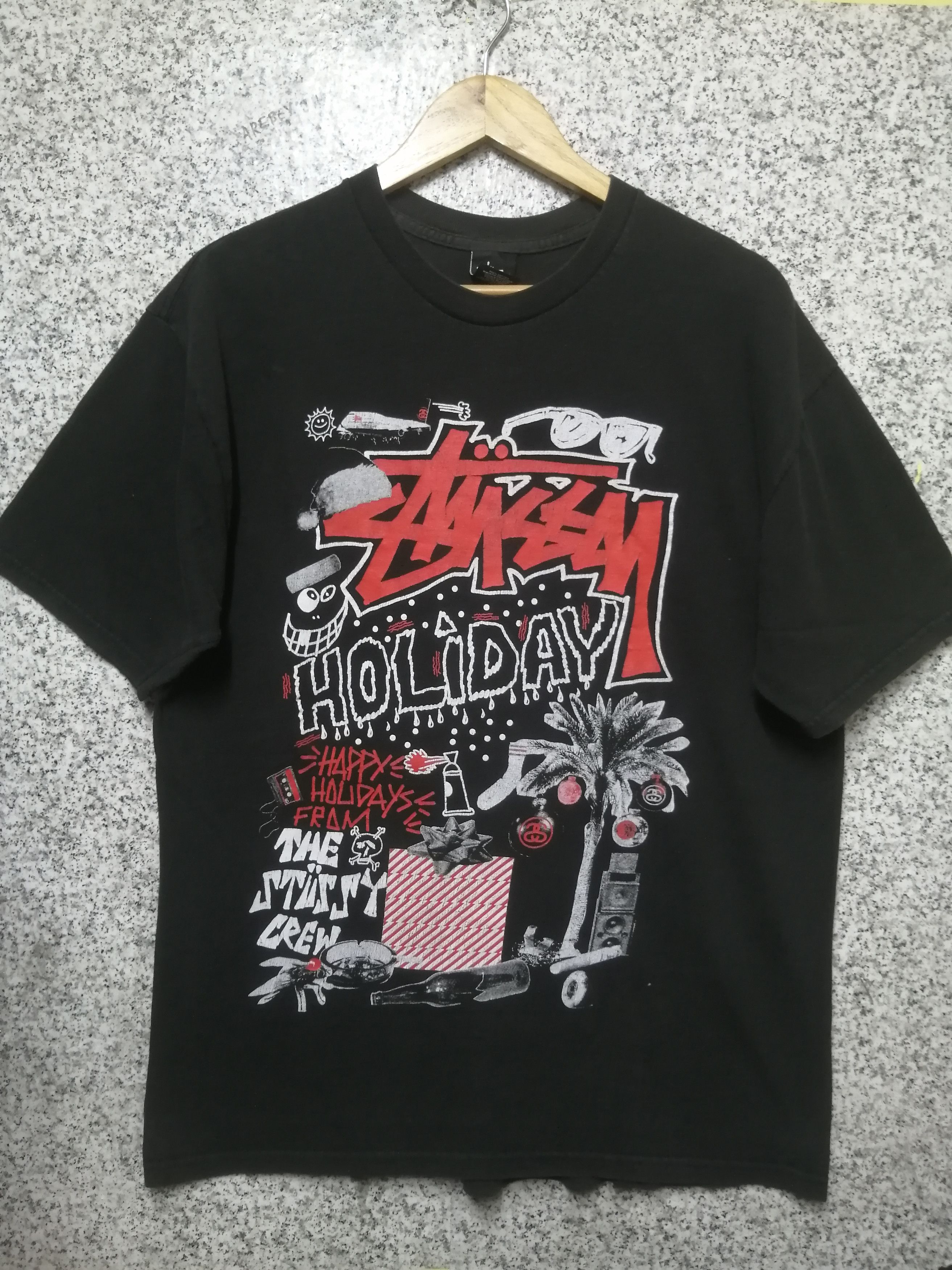 Stussy × Vintage VINTAGE STUSSY RAP TEES VERY RARE Size US L / EU 52-54 / 3 - 1 Thumbnail