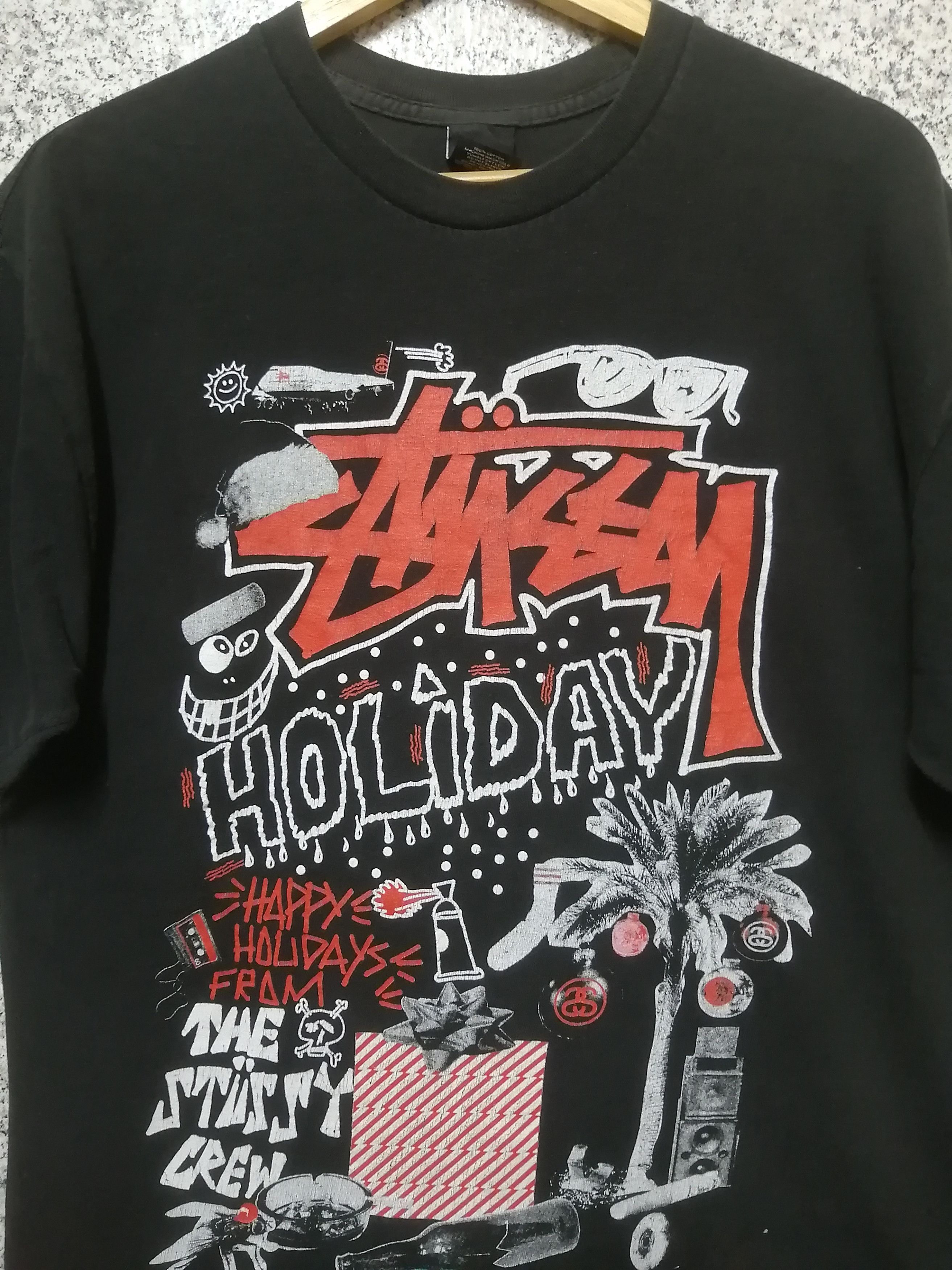 Stussy × Vintage VINTAGE STUSSY RAP TEES VERY RARE Size US L / EU 52-54 / 3 - 3 Thumbnail