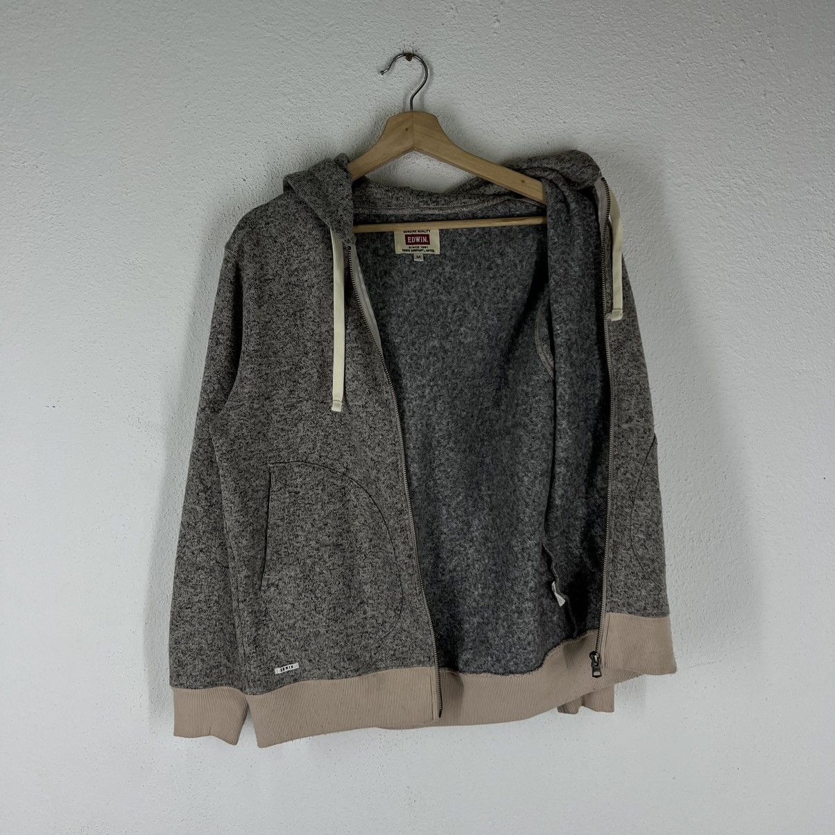 Japanese Brand VINTAGE EDWIN JAPAN MADE HOODIE ZIPPER JACKET Size US M / EU 48-50 / 2 - 9 Thumbnail