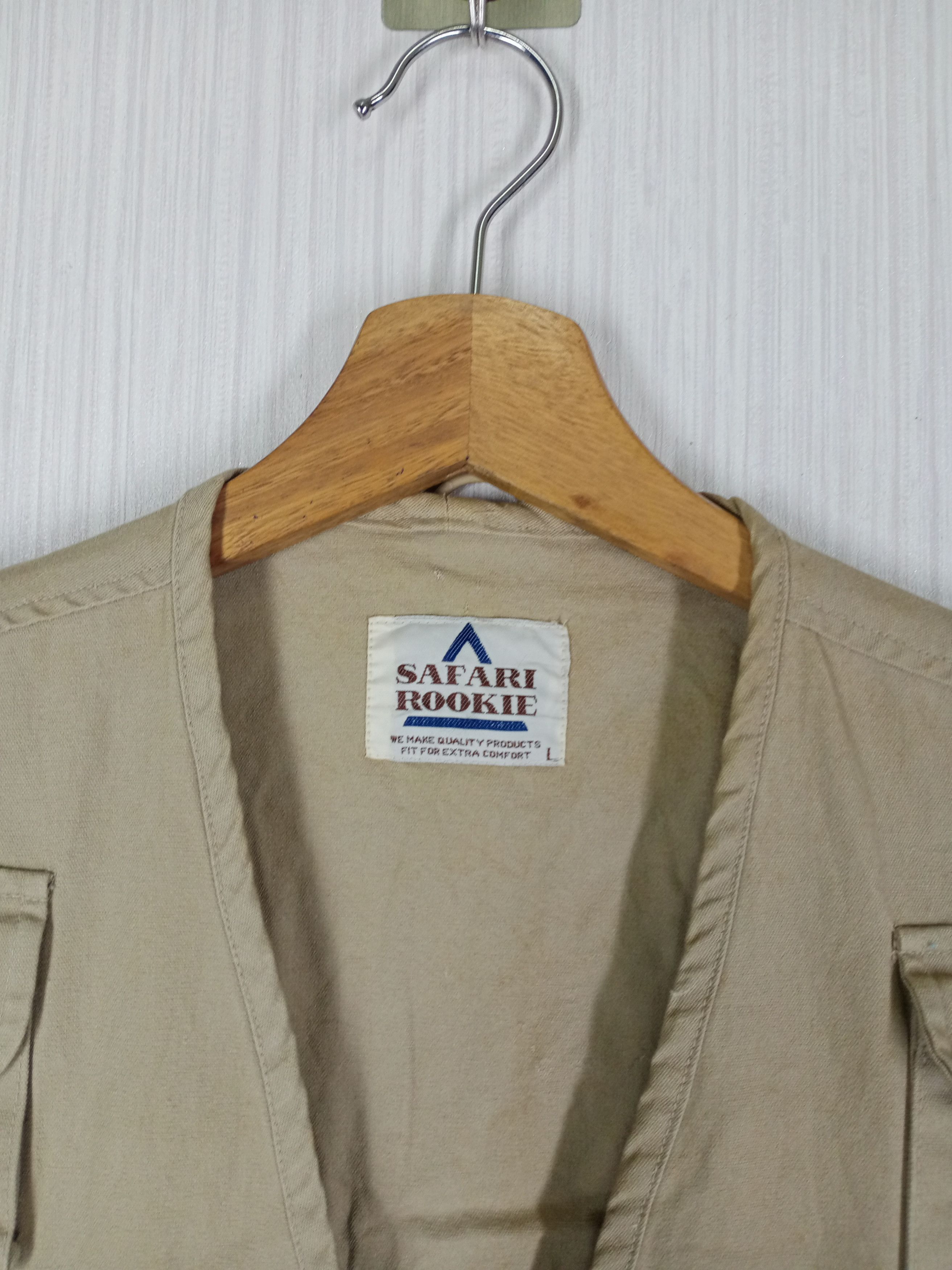 Japanese Brand Multipocket Safari Rookie Fishing Vest Size US L / EU 52-54 / 3 - 4 Thumbnail