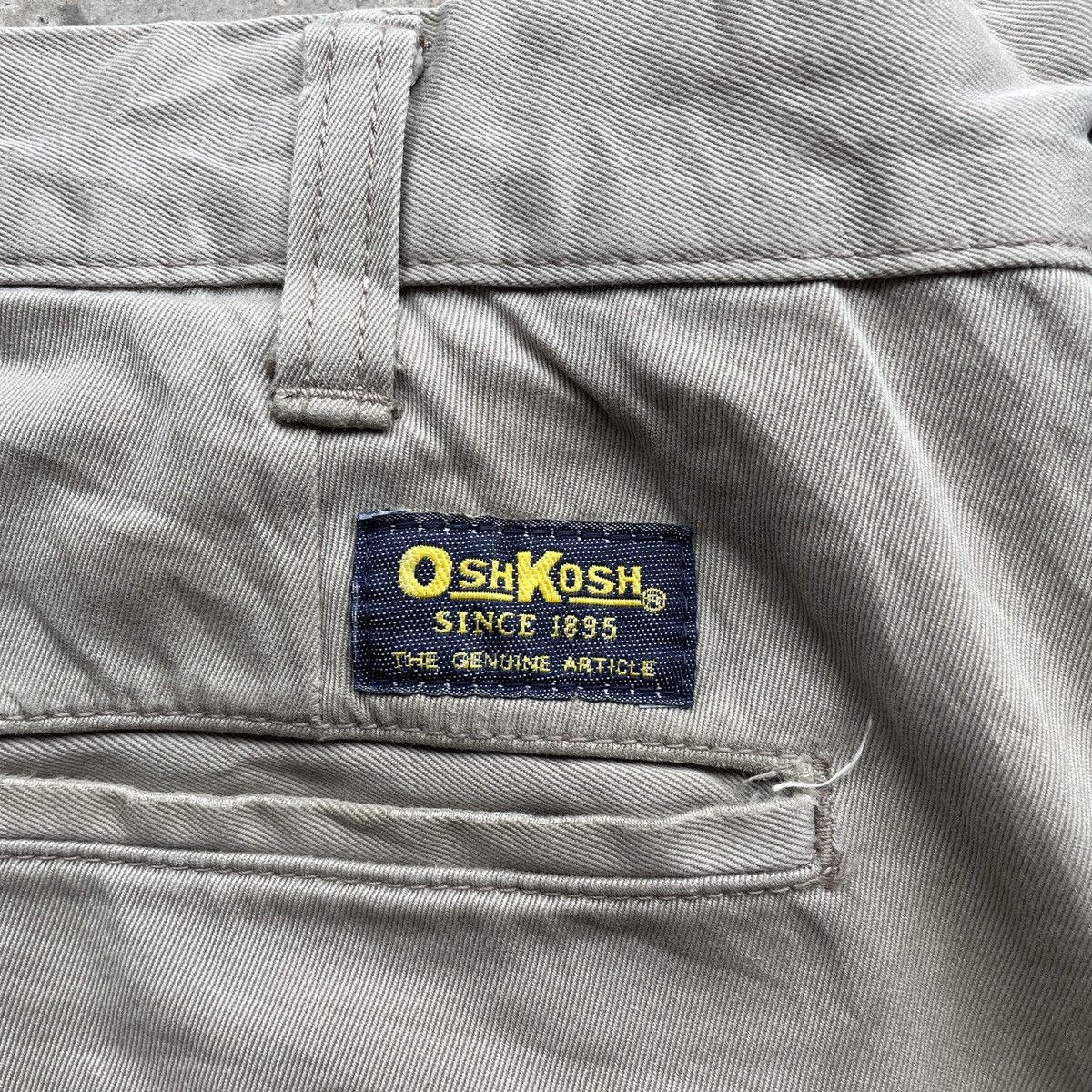 Oshkosh Vintage OSHKOSH Faded Trousers Casual Pants W33x28.5 Size US 33 - 8 Thumbnail