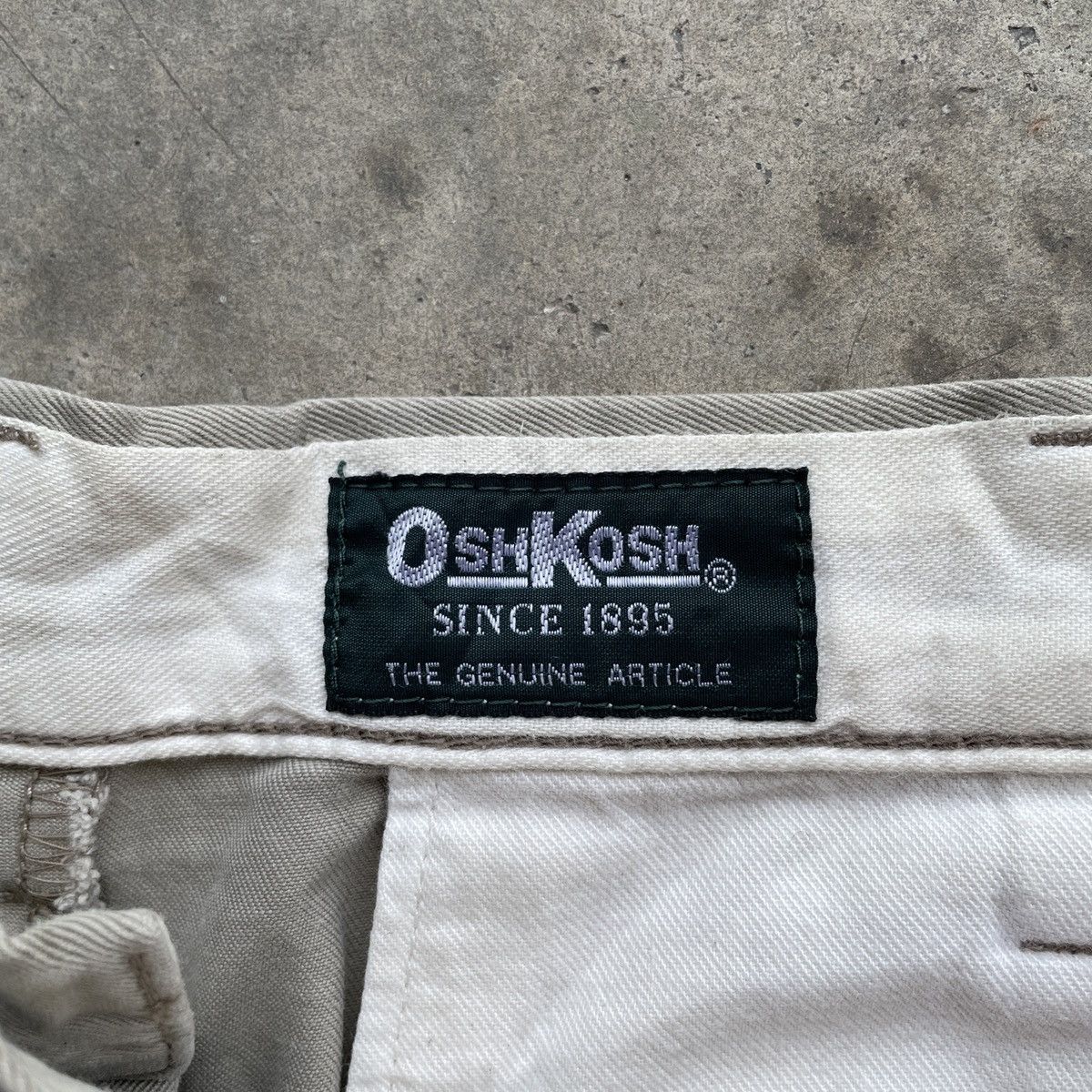Oshkosh Vintage OSHKOSH Faded Trousers Casual Pants W33x28.5 Size US 33 - 6 Thumbnail
