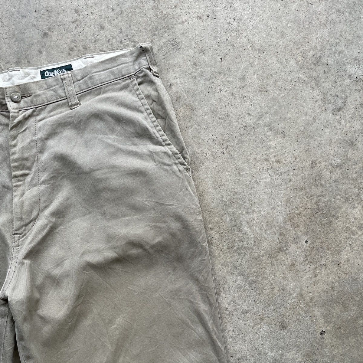 Oshkosh Vintage OSHKOSH Faded Trousers Casual Pants W33x28.5 Size US 33 - 4 Thumbnail