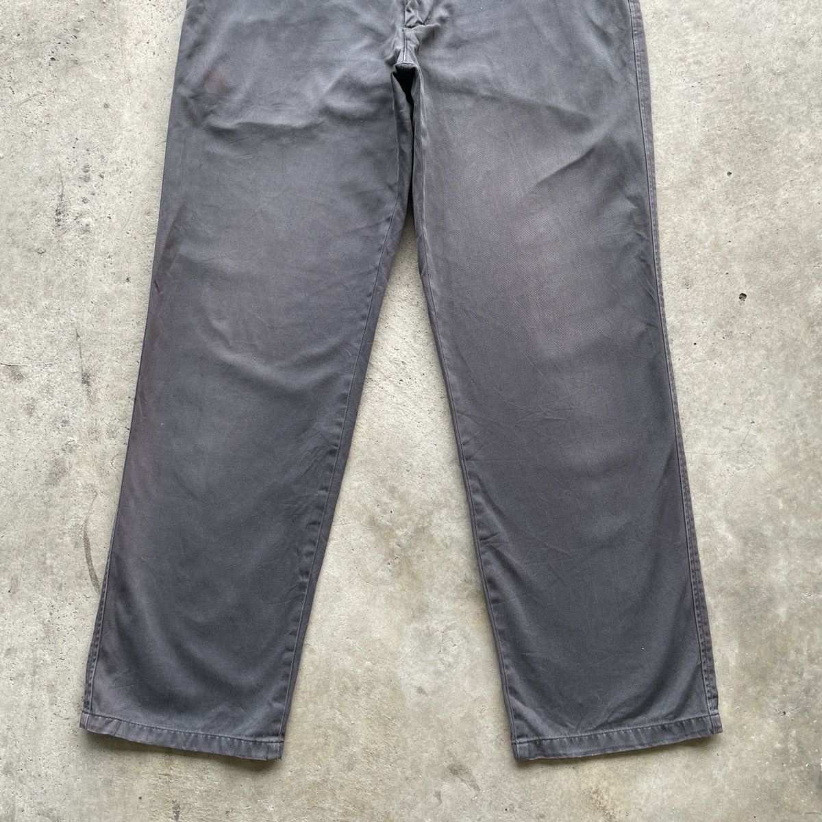 Vintage × Wrangler W33x31⚡️ Vintage Wrangler Faded Grey Trousers Casual Pants Size US 33 - 5 Thumbnail
