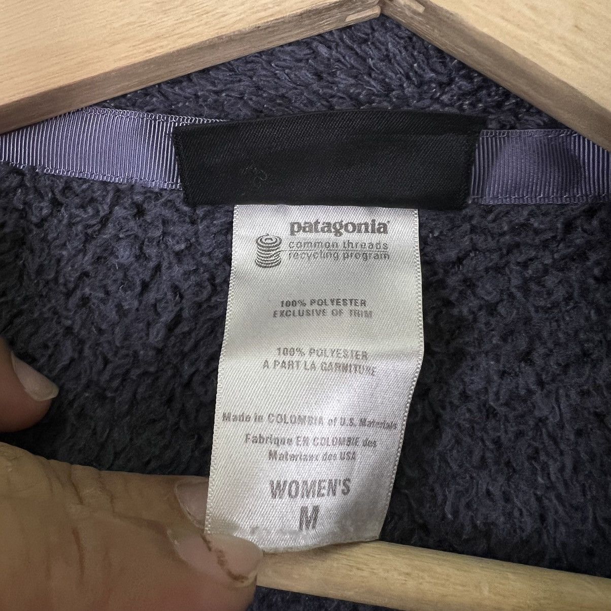 Patagonia VINTAGE FLEECE JACKET PATAGONIA WOMAN WEARS Size US M / EU 48-50 / 2 - 9 Thumbnail