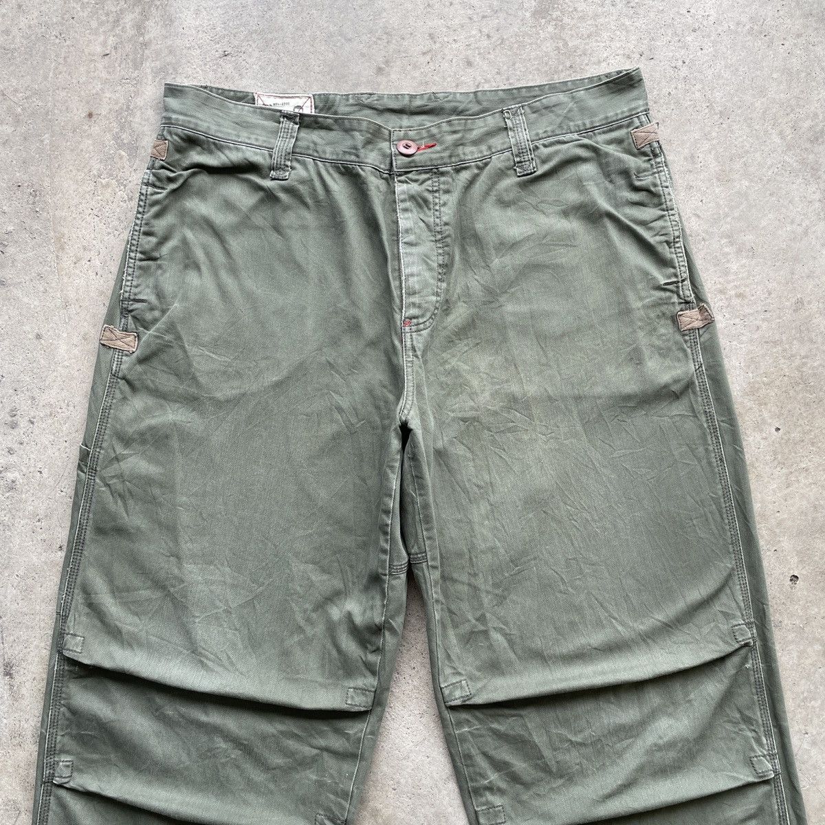 A. Kurtz × Vintage Vintage A KURTZ Military Faded Trouser Combat Tactical Pants Size US 36 / EU 52 - 2 Thumbnail
