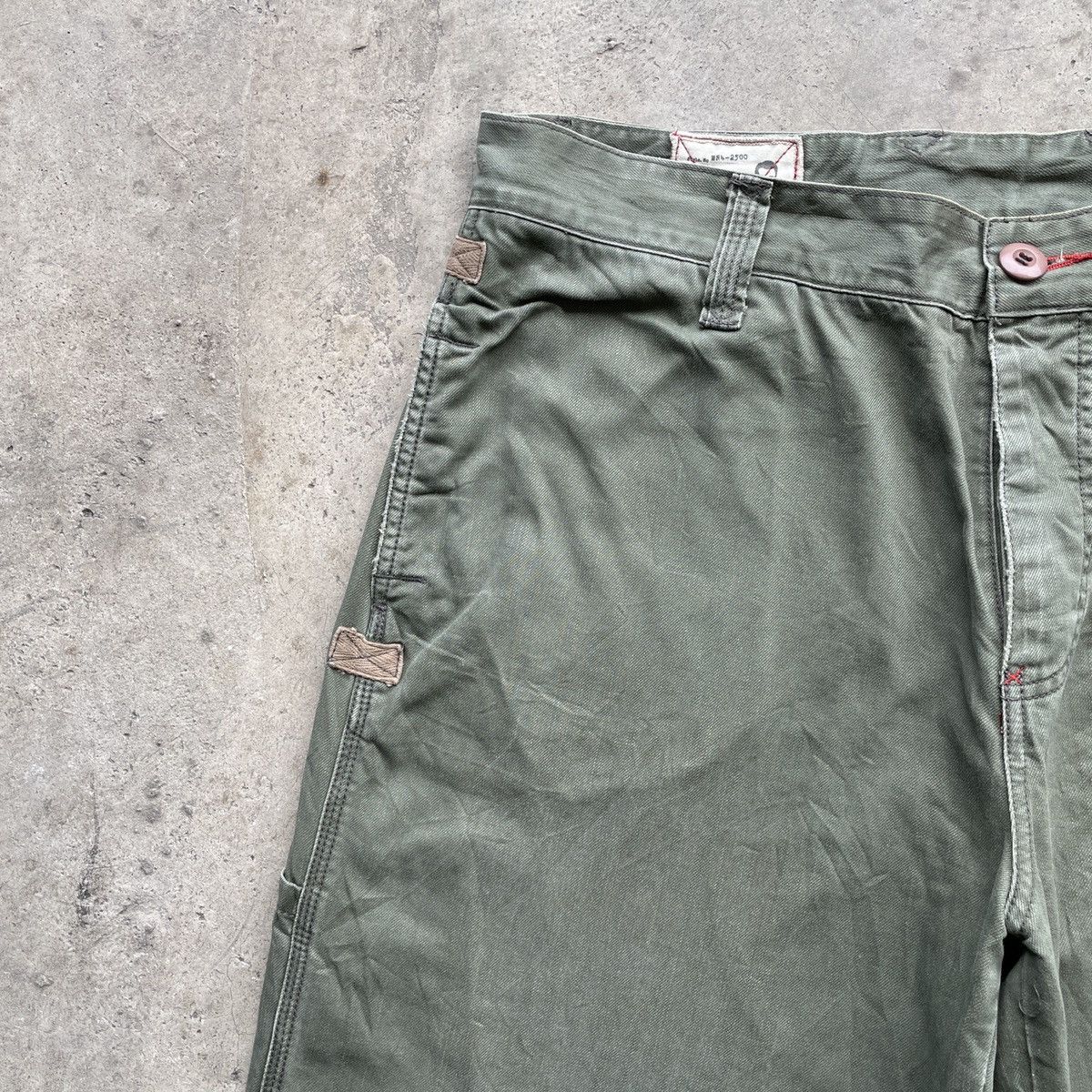 A. Kurtz × Vintage Vintage A KURTZ Military Faded Trouser Combat Tactical Pants Size US 36 / EU 52 - 3 Thumbnail