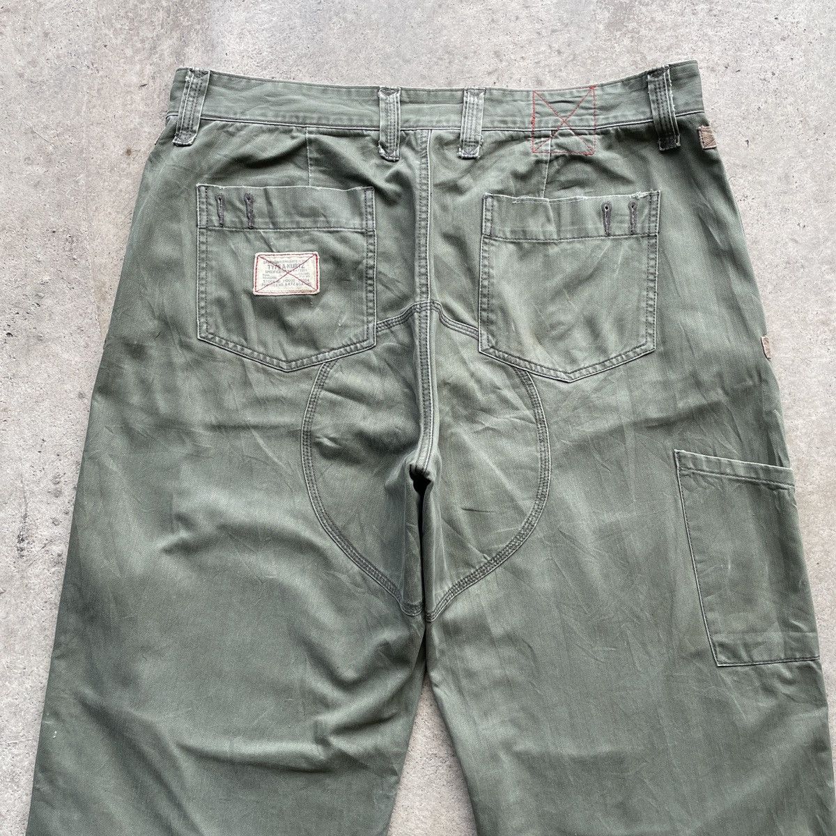 A. Kurtz × Vintage Vintage A KURTZ Military Faded Trouser Combat Tactical Pants Size US 36 / EU 52 - 9 Thumbnail