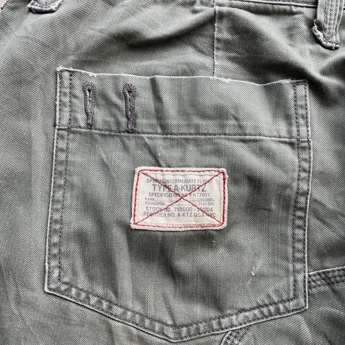 A. Kurtz × Vintage Vintage A KURTZ Military Faded Trouser Combat Tactical Pants Size US 36 / EU 52 - 7 Thumbnail