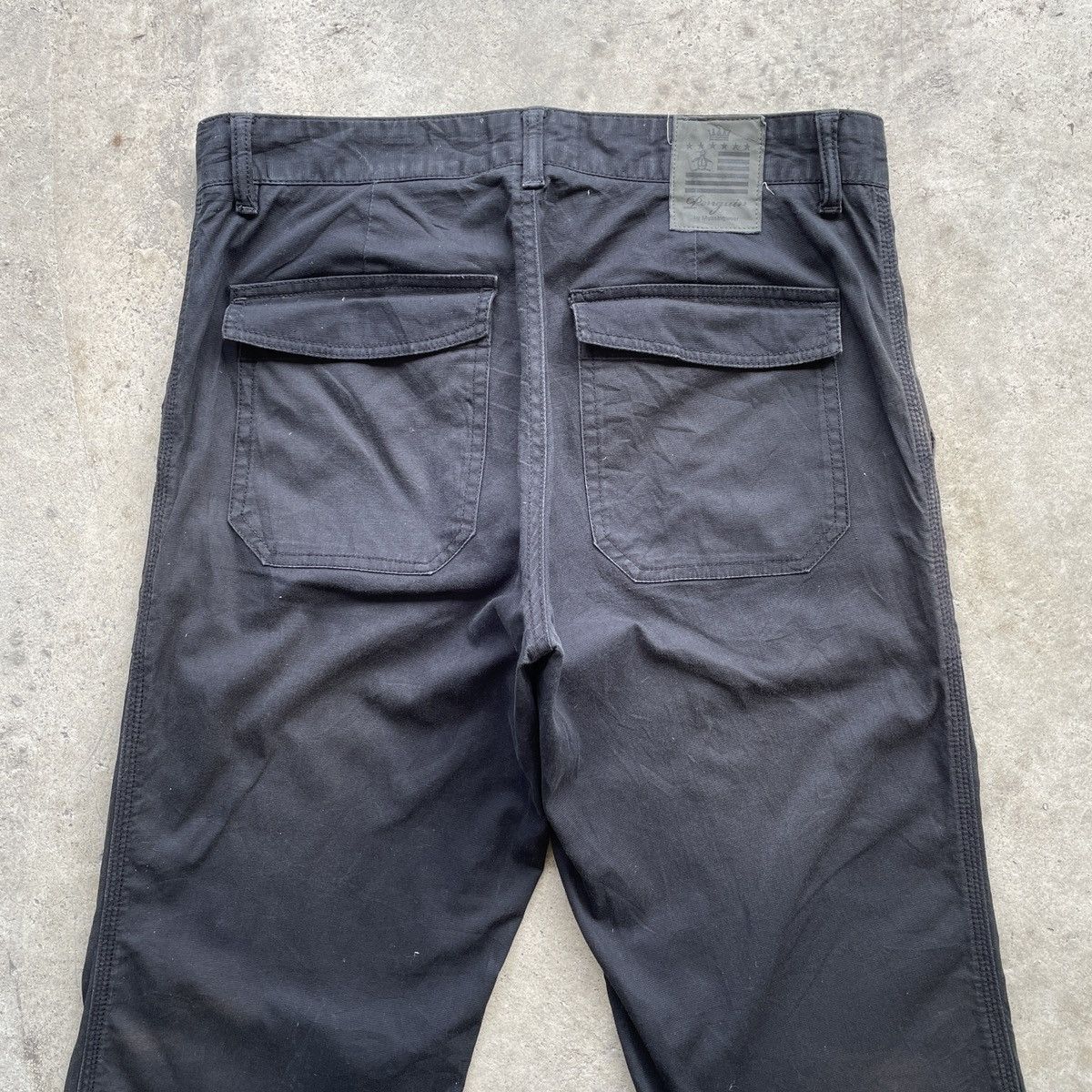 Japanese Brand W32⚡️Vintage Penguin Faded Black Trousers Casual Pants JAPAN Size US 32 / EU 48 - 10 Thumbnail