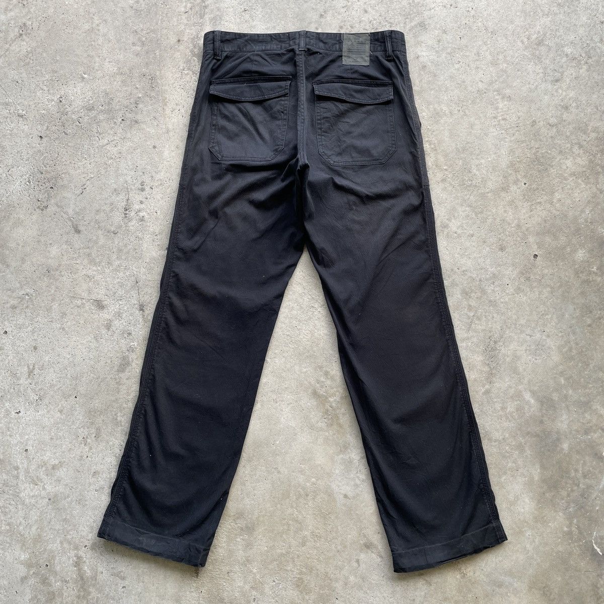 Japanese Brand W32⚡️Vintage Penguin Faded Black Trousers Casual Pants JAPAN Size US 32 / EU 48 - 11 Thumbnail
