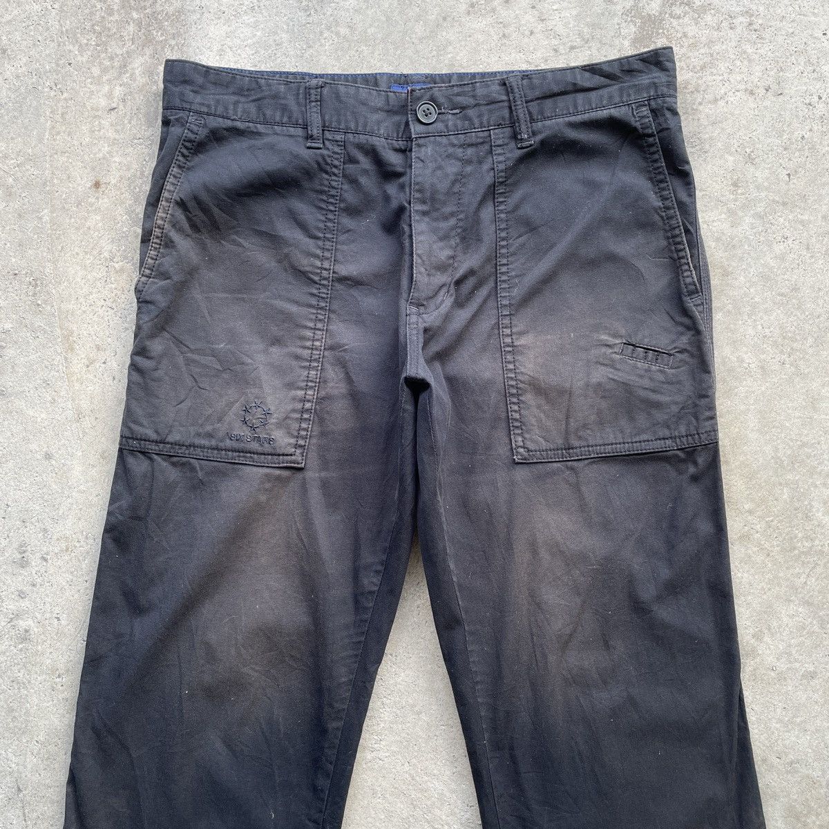 Japanese Brand W32⚡️Vintage Penguin Faded Black Trousers Casual Pants JAPAN Size US 32 / EU 48 - 2 Thumbnail
