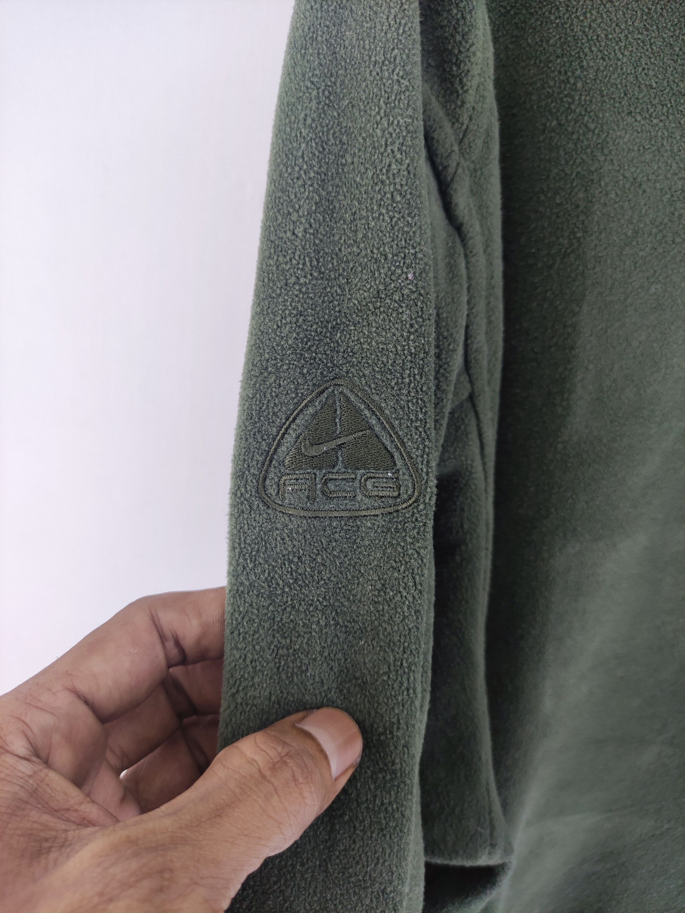 Nike Vintage Nike Acg Fleece Hoodie Jacket Zipper Size US L / EU 52-54 / 3 - 14 Thumbnail
