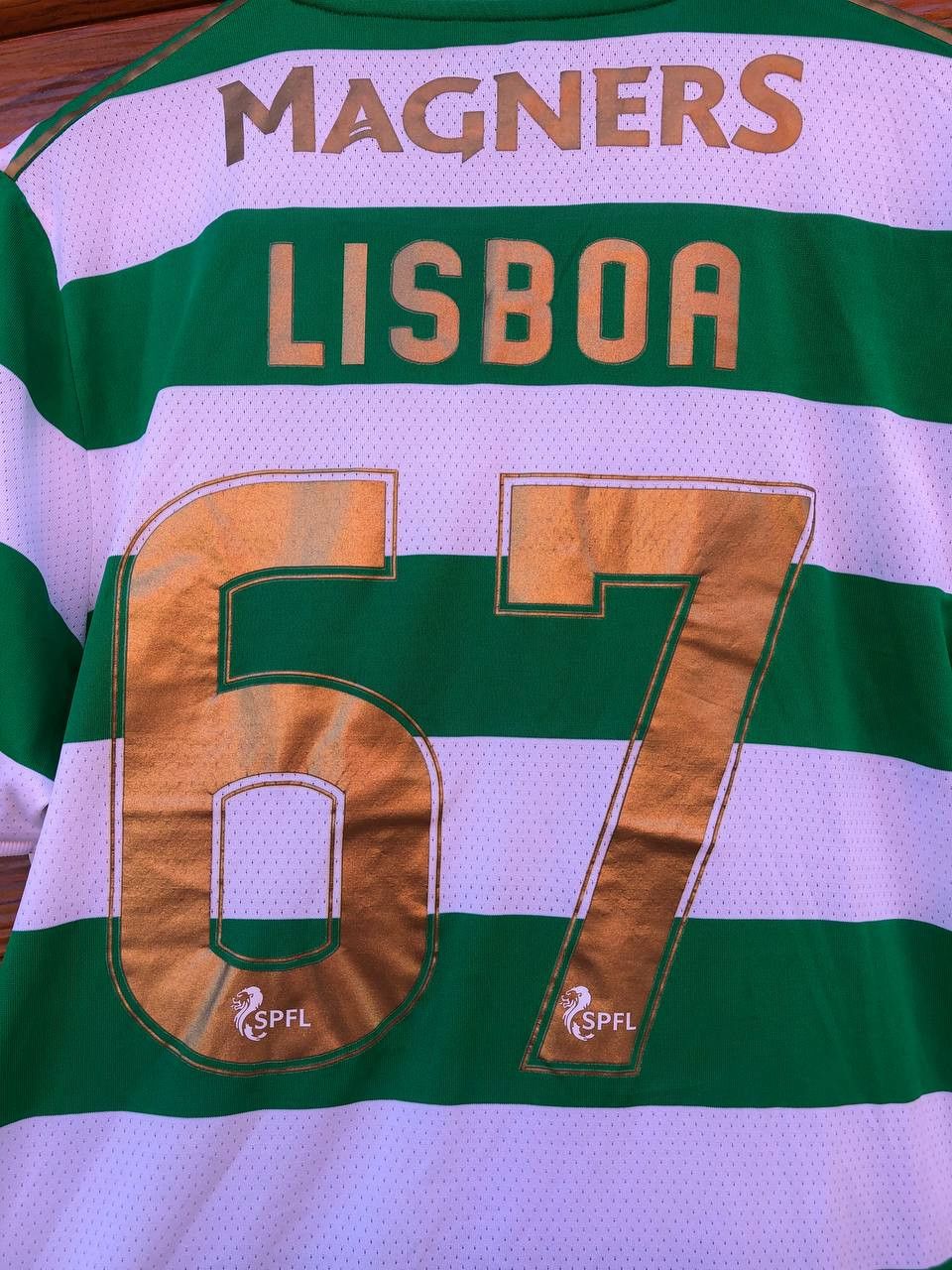 New Balance Celtic new balance soccer jersey Size US M / EU 48-50 / 2 - 4 Thumbnail