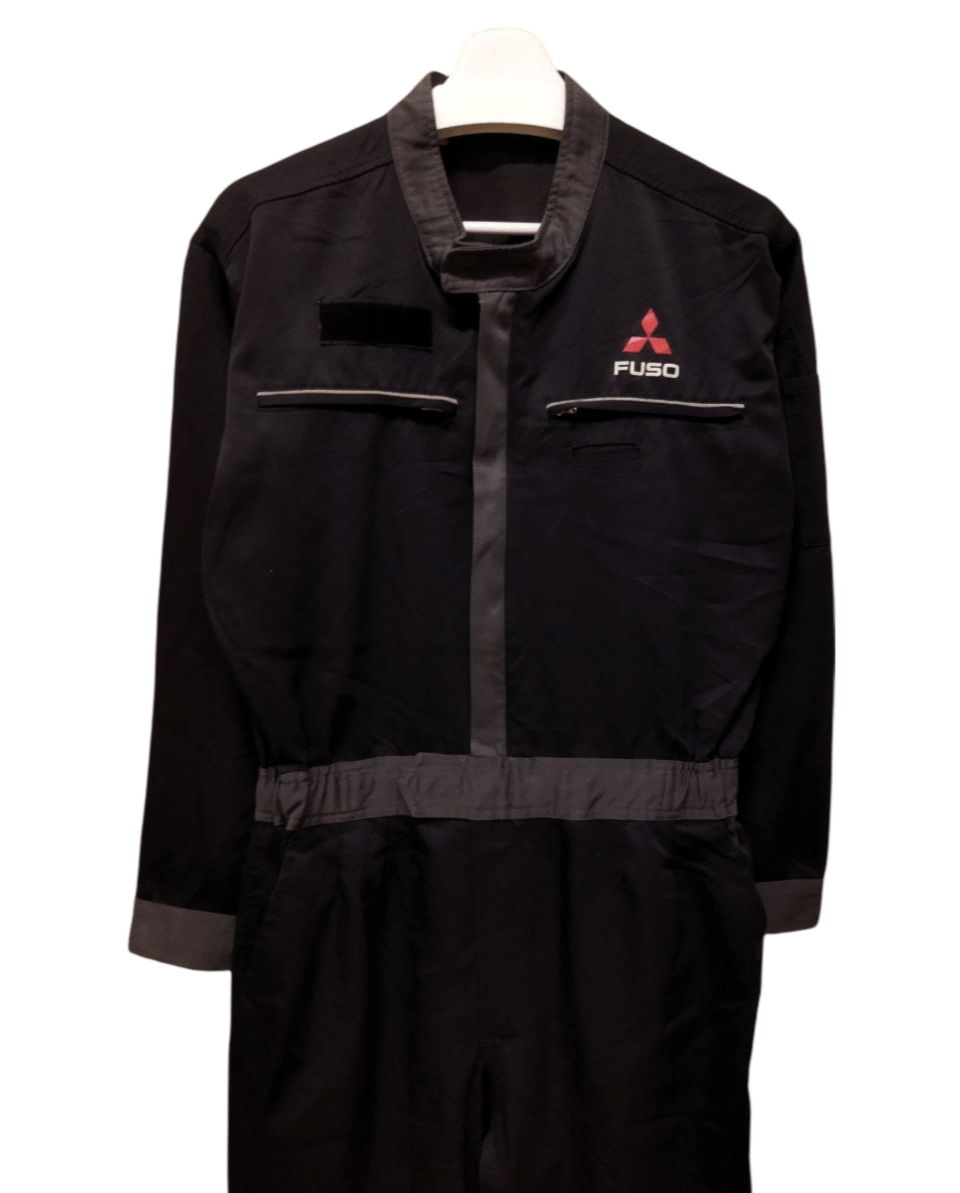 Japanese Brand Vintage Fuso Mitsubishi Overalls - Size M Size US 31 - 5 Thumbnail