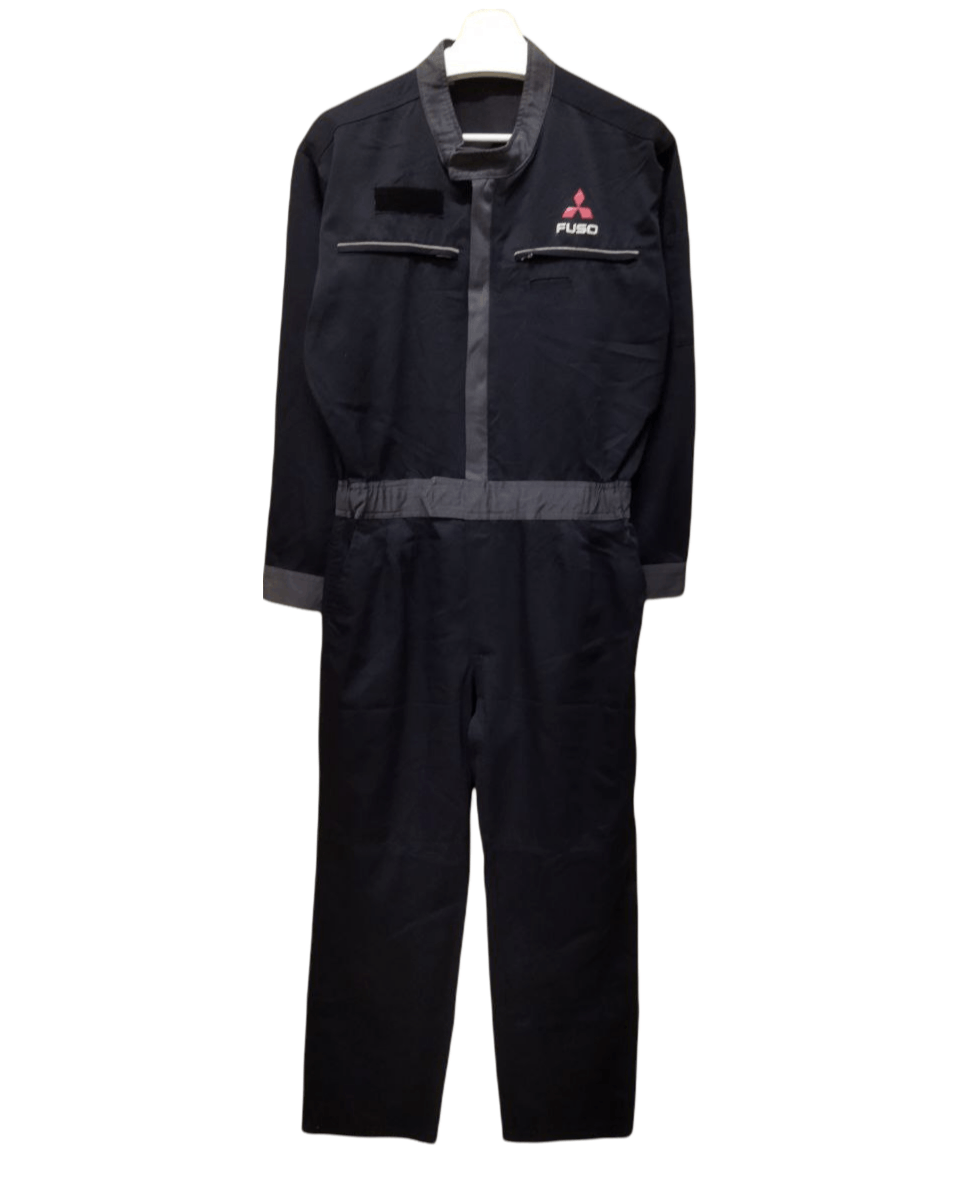 Japanese Brand Vintage Fuso Mitsubishi Overalls - Size M Size US 31 - 4 Thumbnail