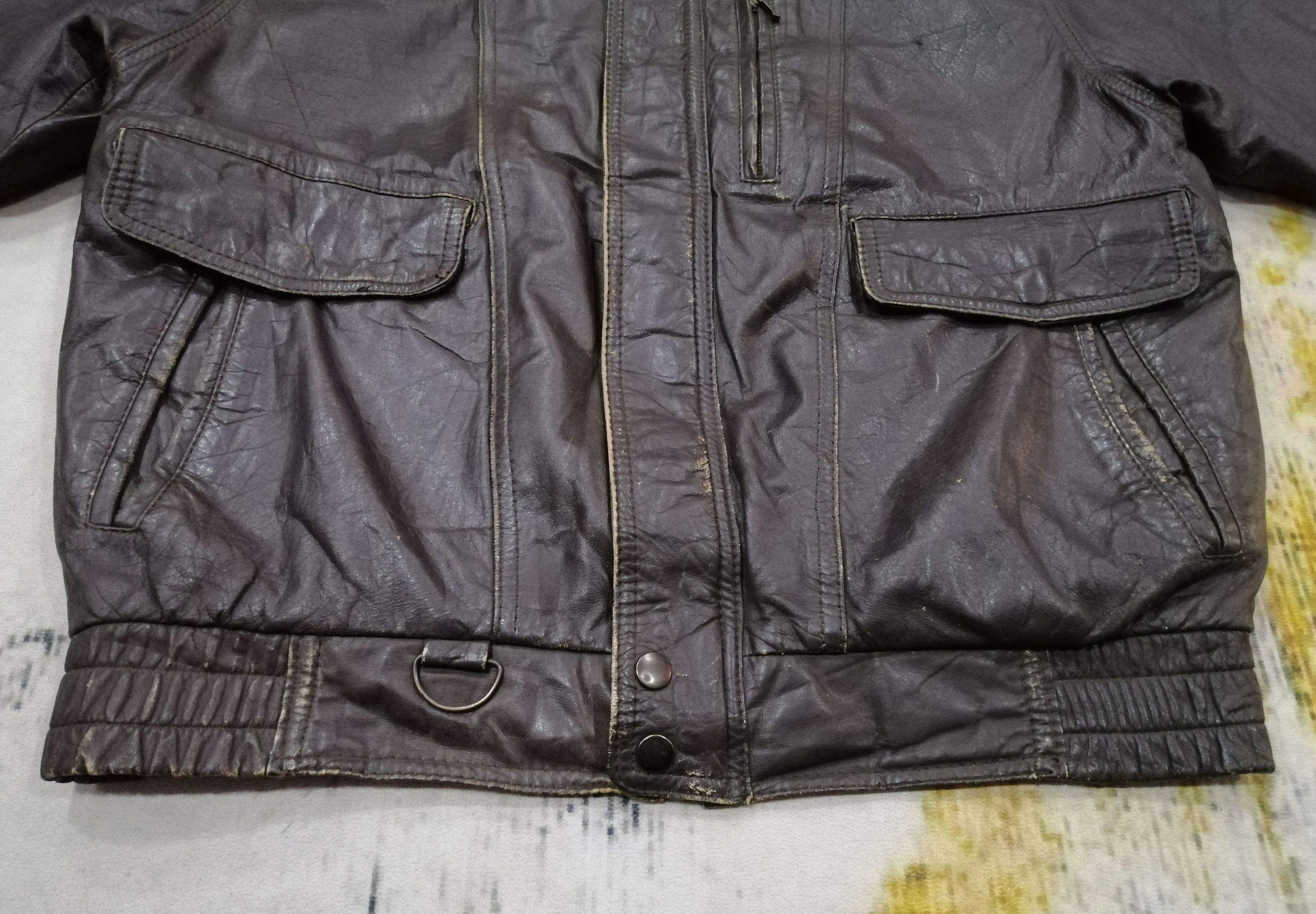 Vintage Vintage Lold Anthony Leather Faded Jacket Size US M / EU 48-50 / 2 - 6 Thumbnail